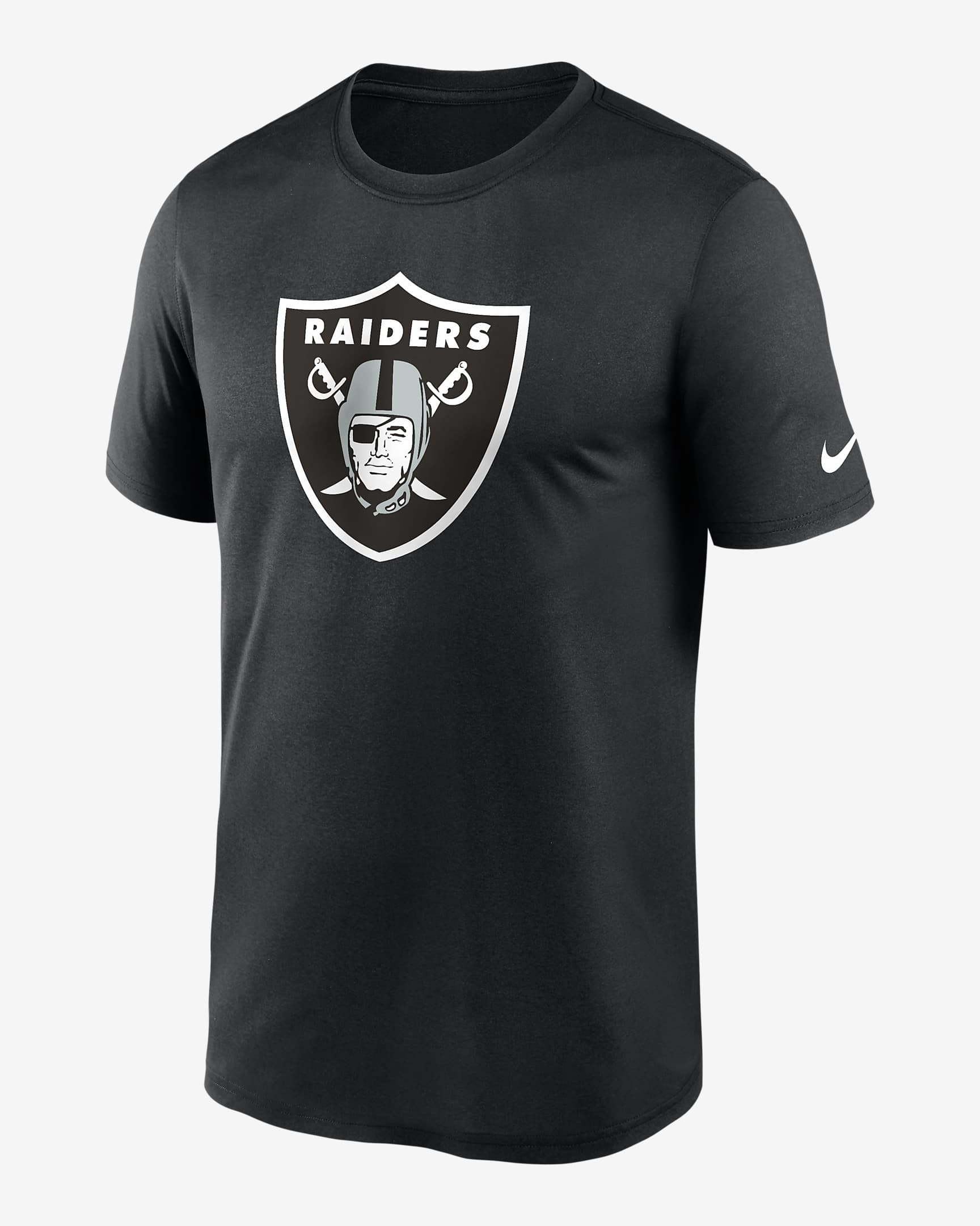 Nike Dri-FIT Logo Legend (NFL Las Vegas Raiders) Men's T-Shirt - Black