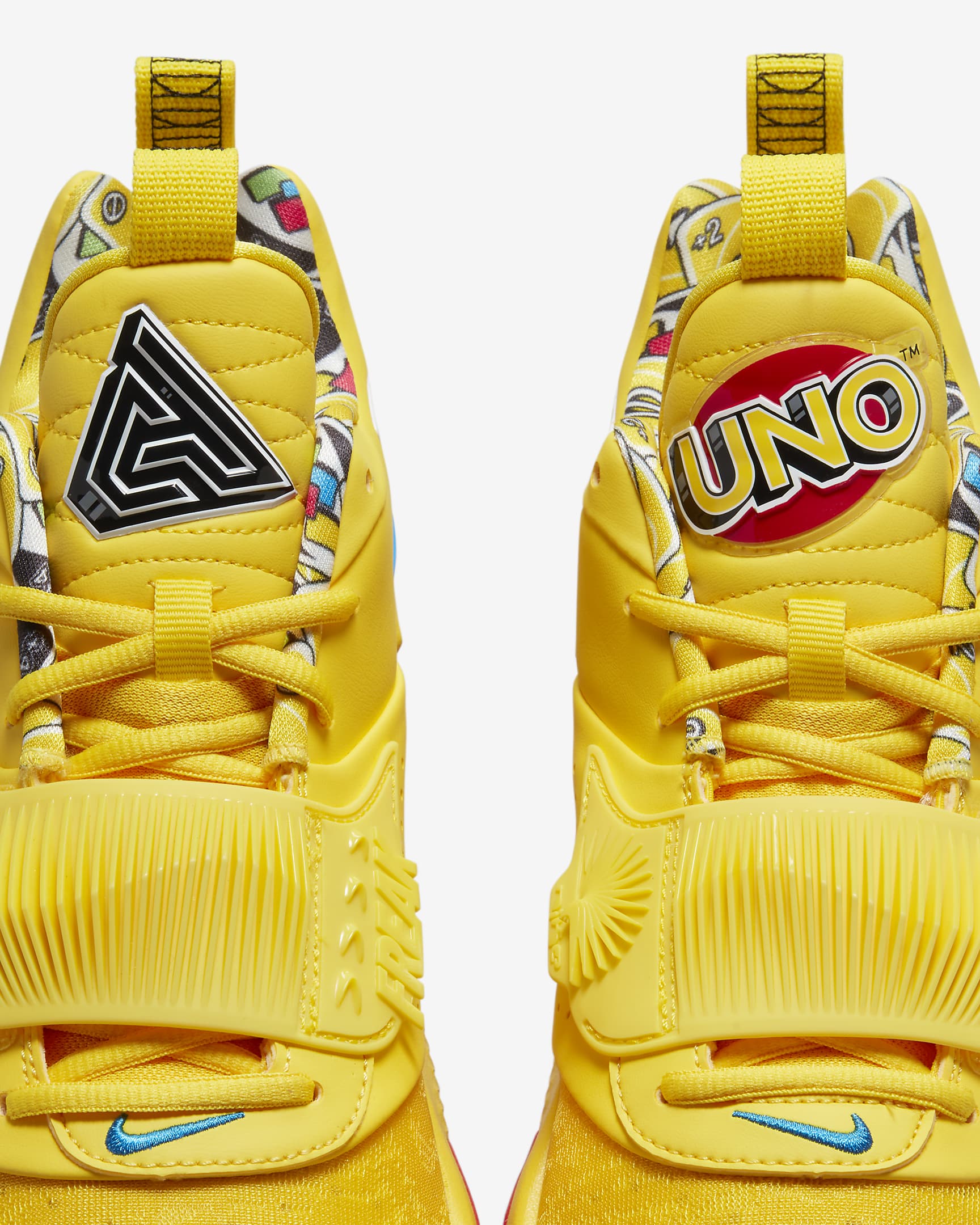 Freak 3 Basketball Shoes - Yellow Zest/White/Action Red/Black