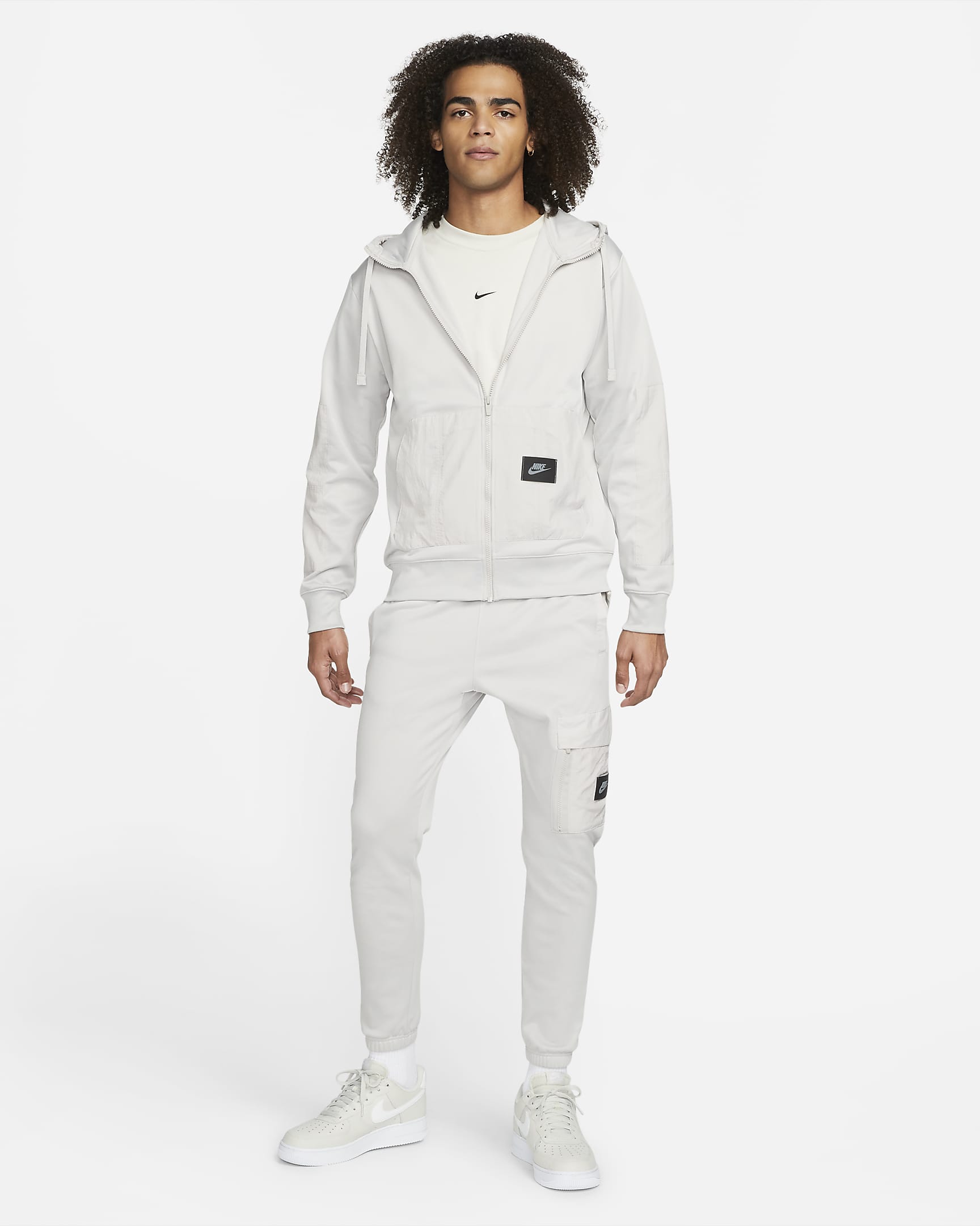 Nike Sportswear DriFIT Men's Sports Utility FullZip Fleece Hoodie