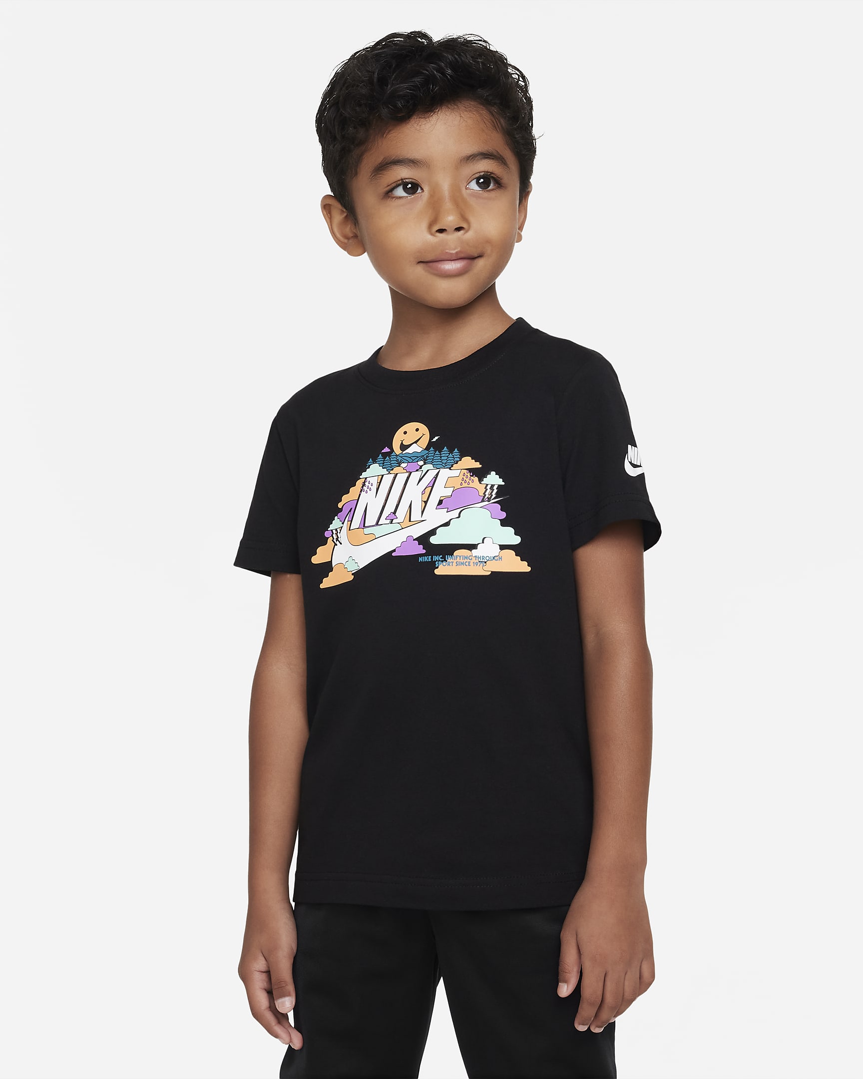 Tshirt Nike Happy Clouds pour enfant. Nike FR