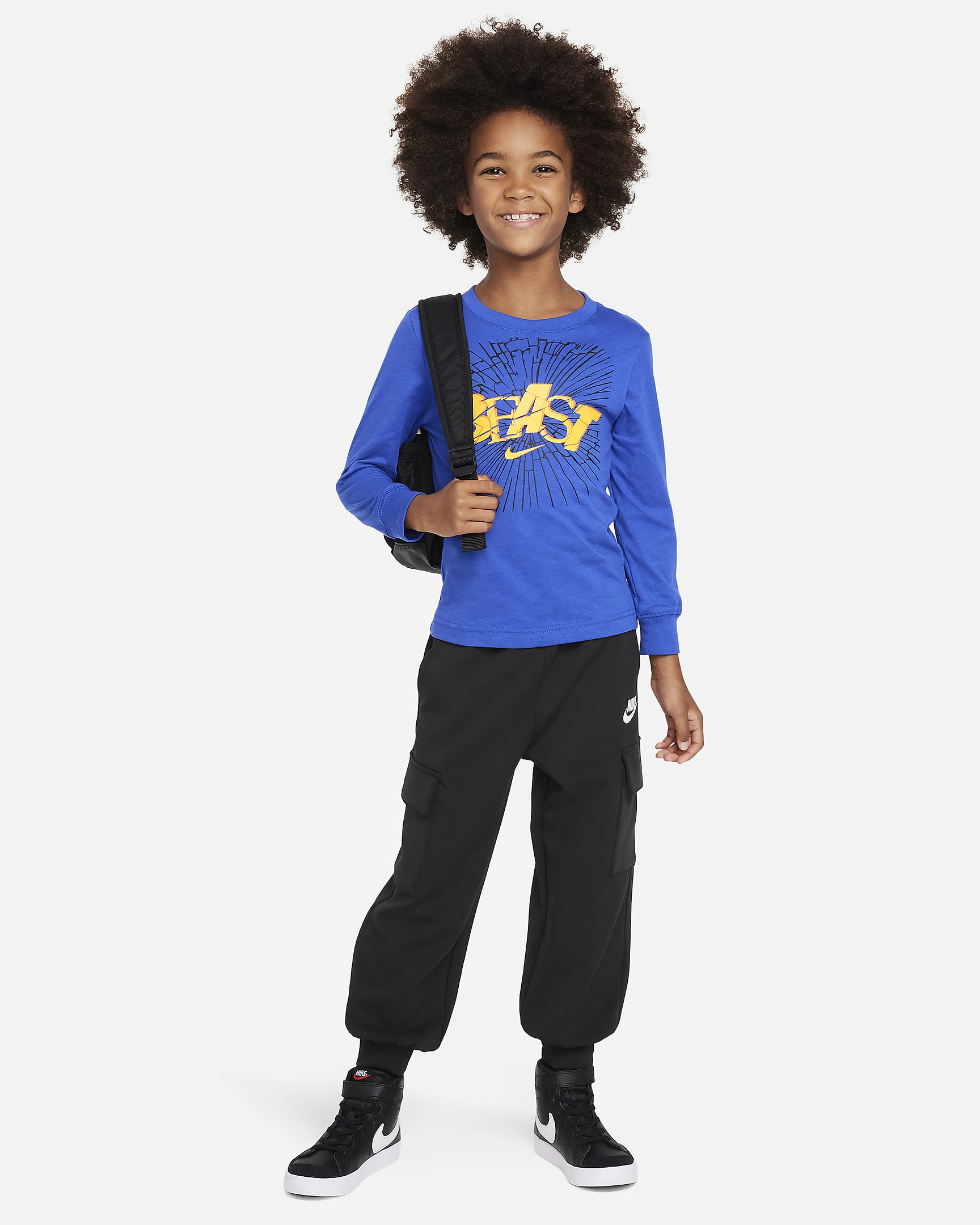 Nike Beast Long Sleeve Basic Tee Little Kids T-Shirt. Nike.com