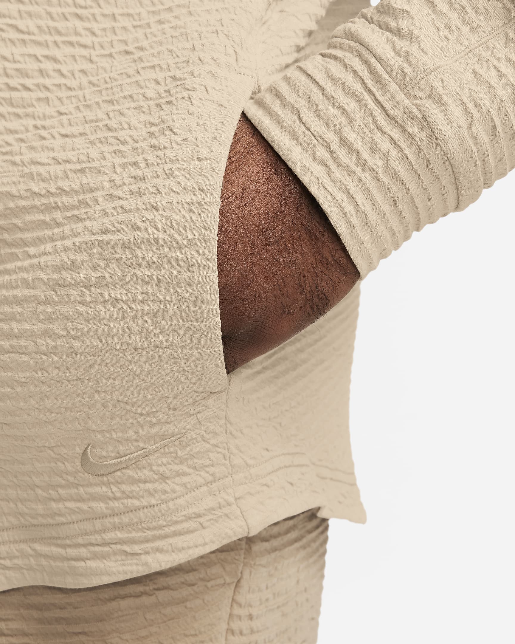 Nike Yoga Men's Dri-FIT Pullover - Khaki/Khaki