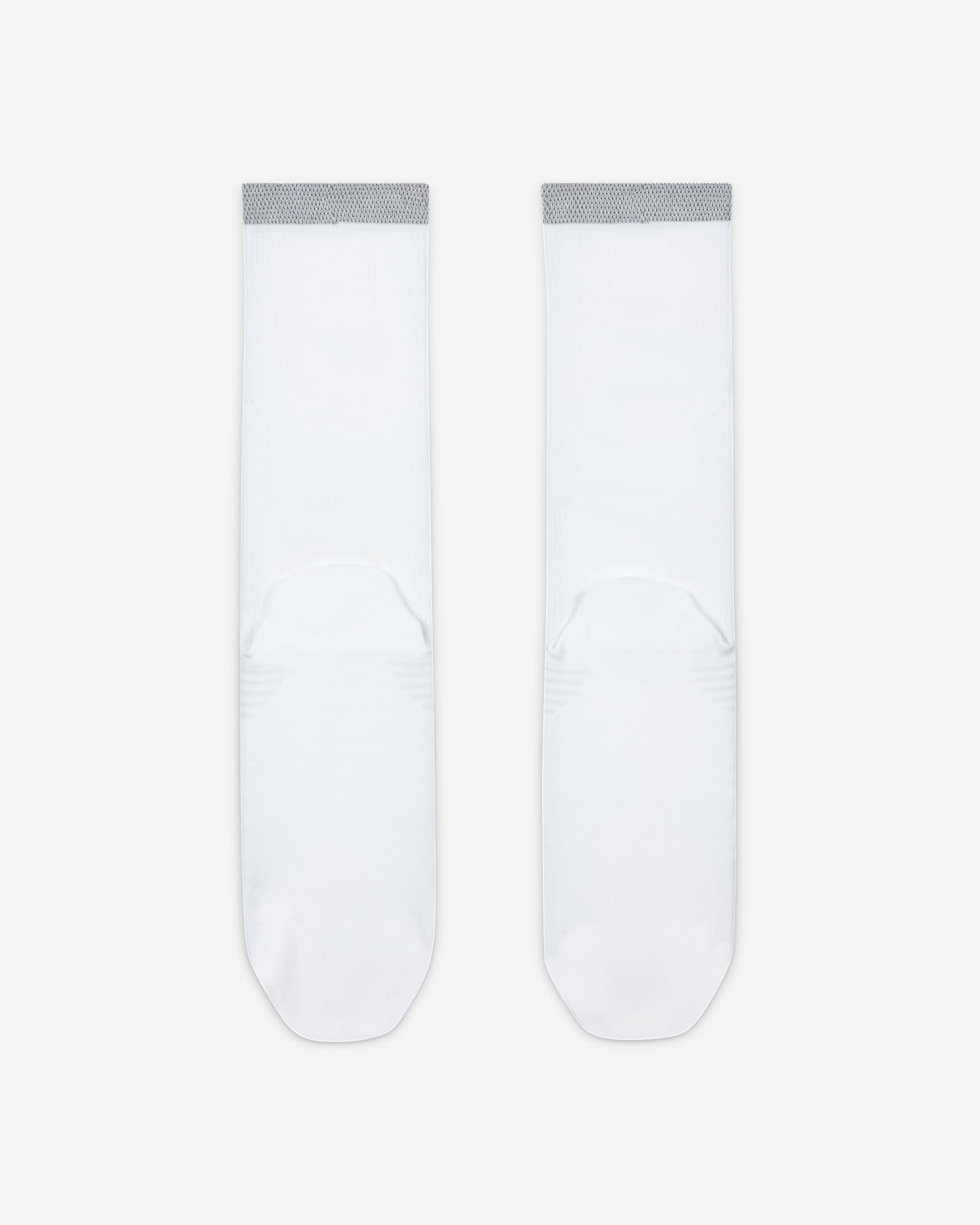 Nike Spark Lightweight Running Crew Socks - White/Reflect Silver