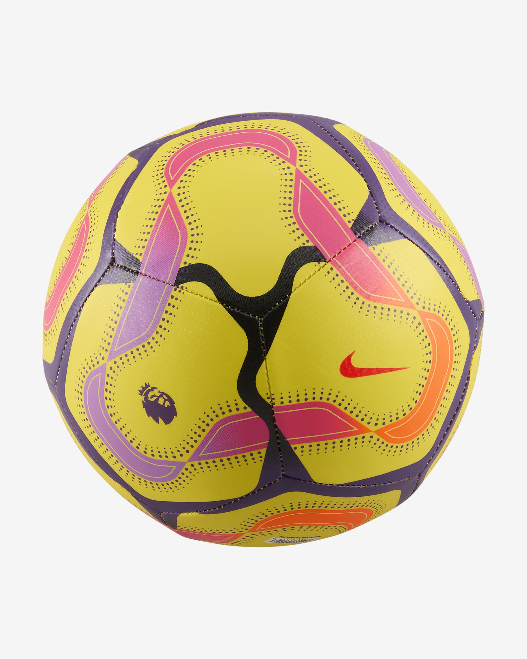 Ballon Nike Football Premier League Pitch - Jaune/Disco Purple/Fierce Pink/Bright Crimson