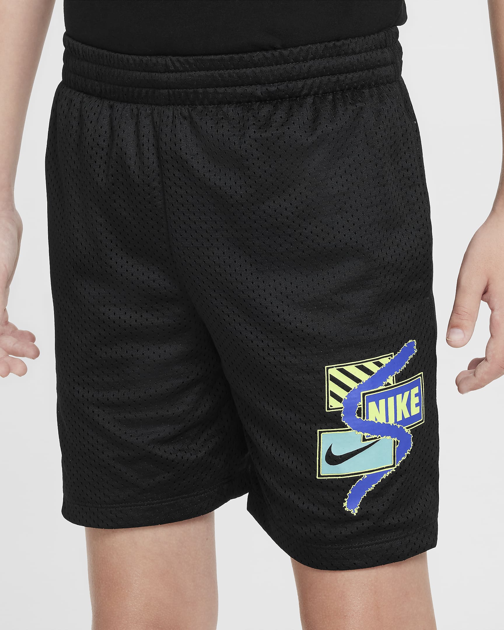 Nike Multi Older Kids' (Boys') Dri-FIT Shorts - Black