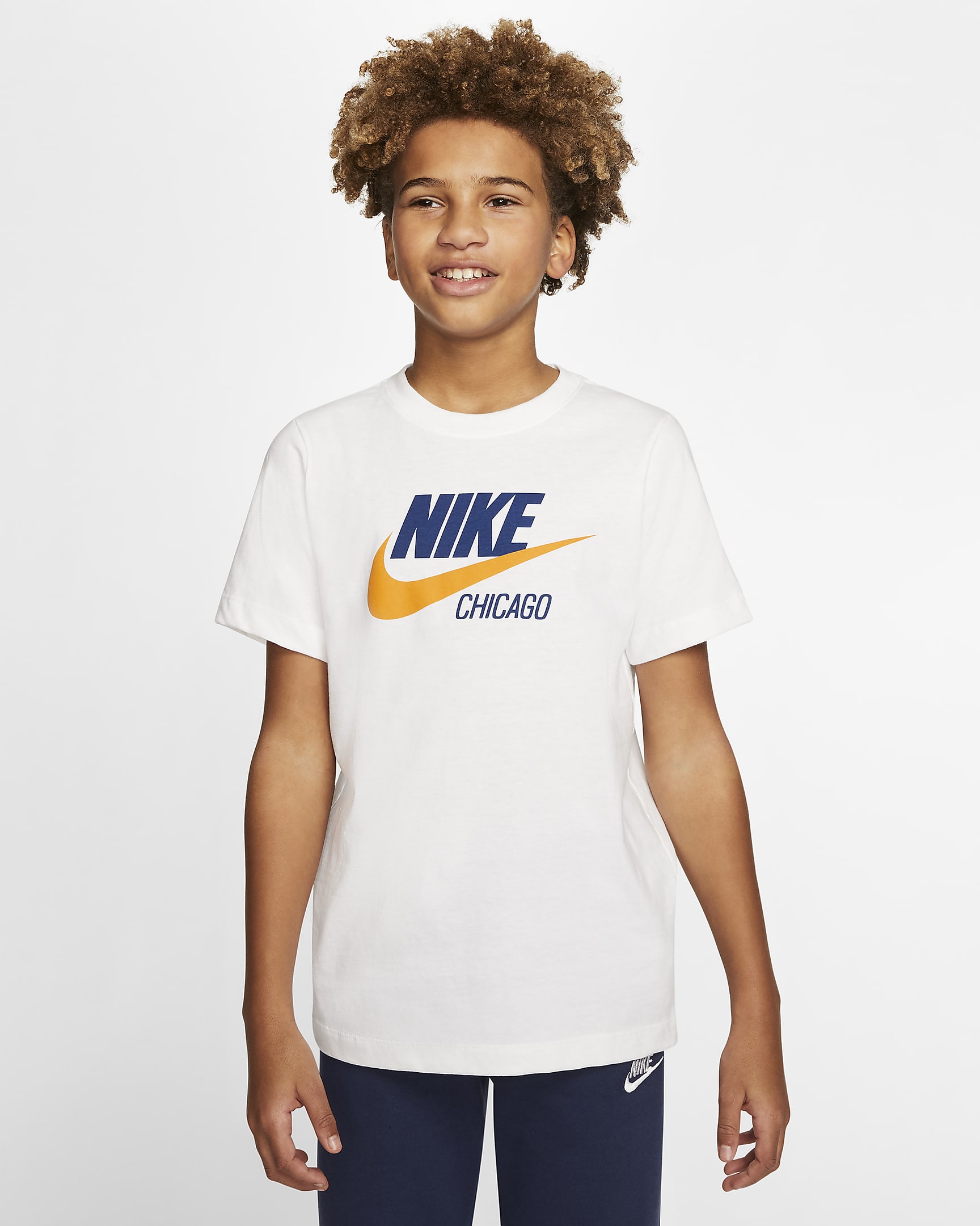 Nike Sportswear Chicago Big Kids' TShirt.