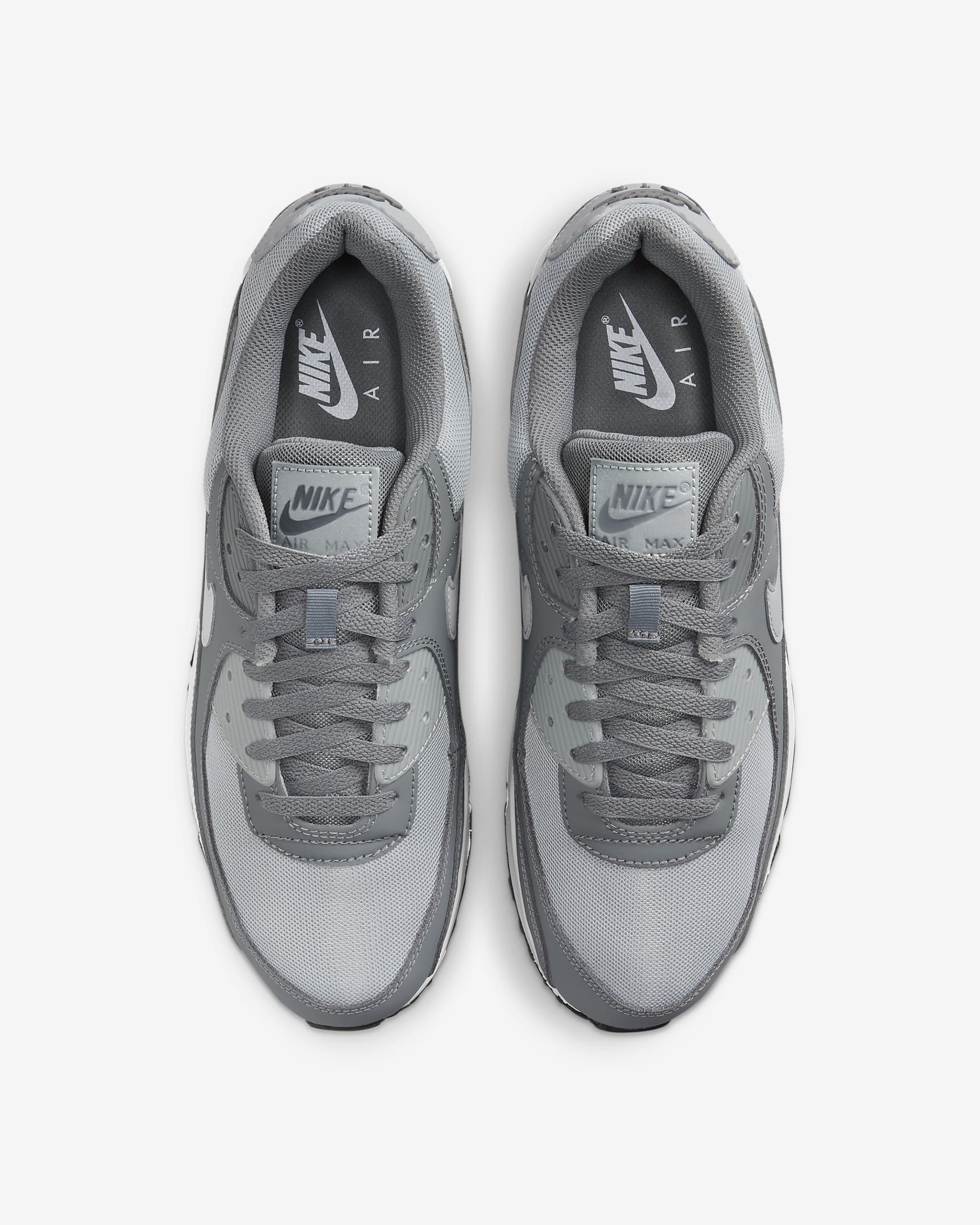 Buty męskie Nike Air Max 90 - Cool Grey/Biel/Czerń/Wolf Grey