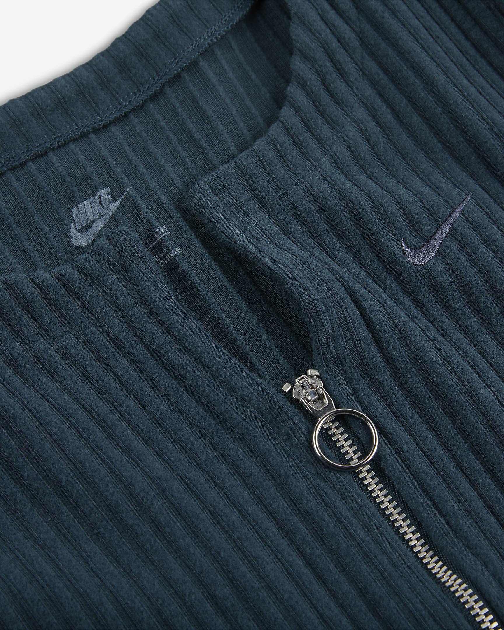 Nike Sportswear Chill Rib Women's Slim Full-Zip Cardigan - Armoury Navy/Armoury Navy