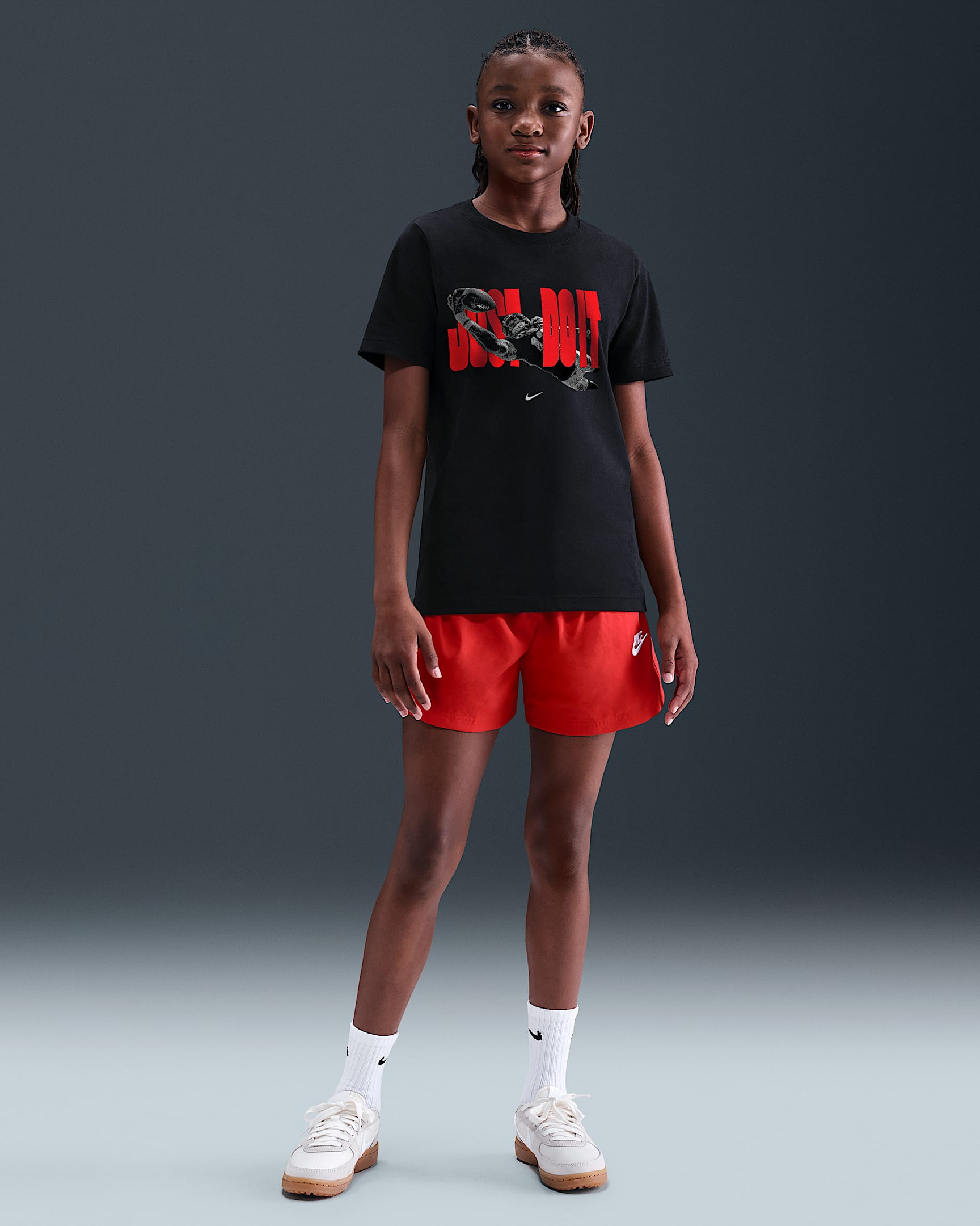 Nike Big Kids' T-Shirt - Black
