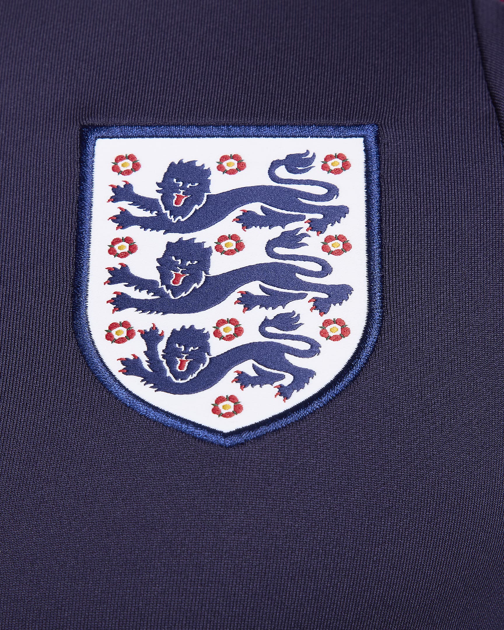 England Strike Nike Dri-FIT fotballtreningsoverdel til herre - Purple Ink/Rosewood/Hvit