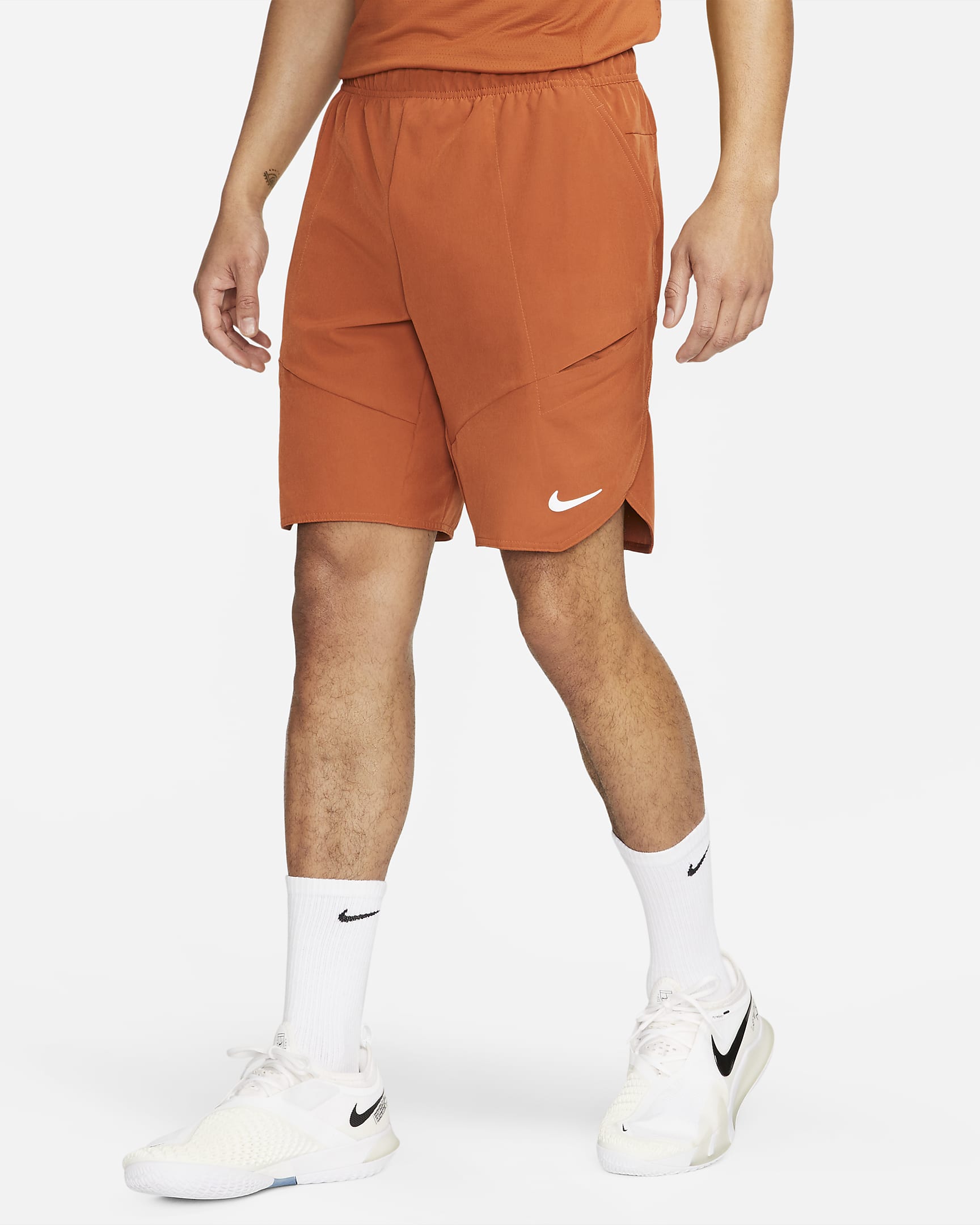 NikeCourt Dri FIT Advantage Men #39 s Tennis Shorts Nike LU