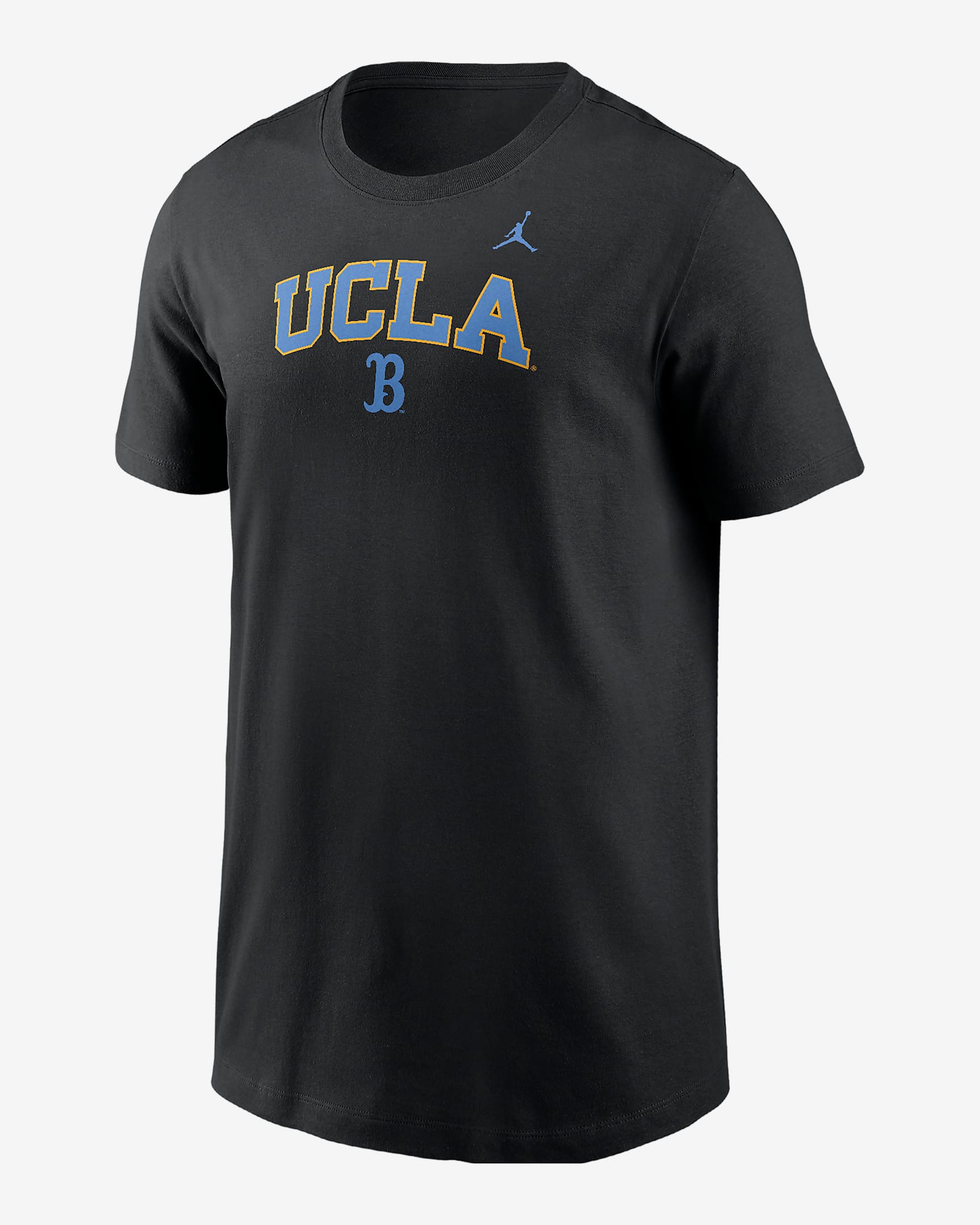 Playera universitaria Jordan para niños talla grande UCLA - Negro