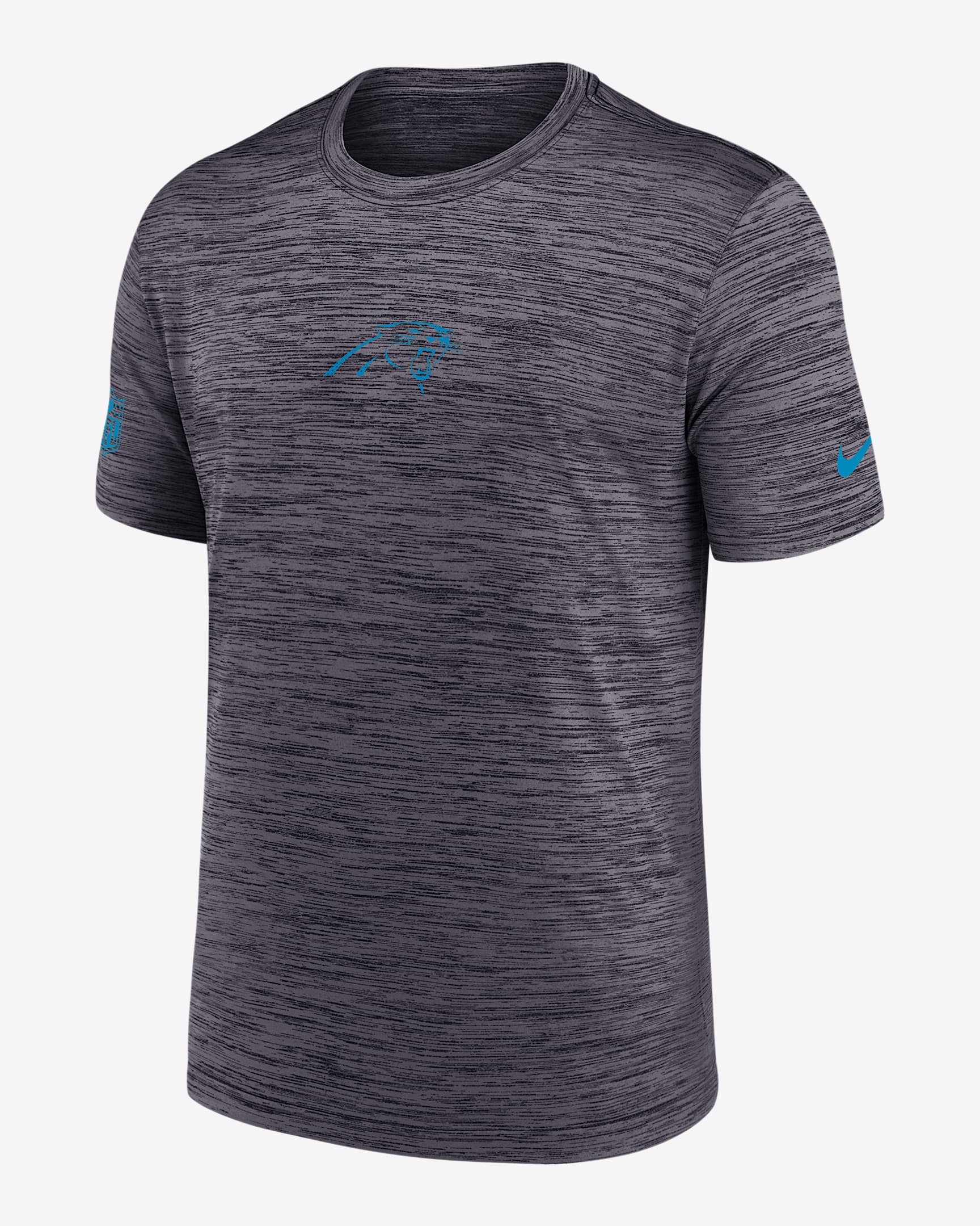 Carolina Panthers Sideline Team Issue Velocity Men's Nike Dri-FIT NFL T-Shirt - Black