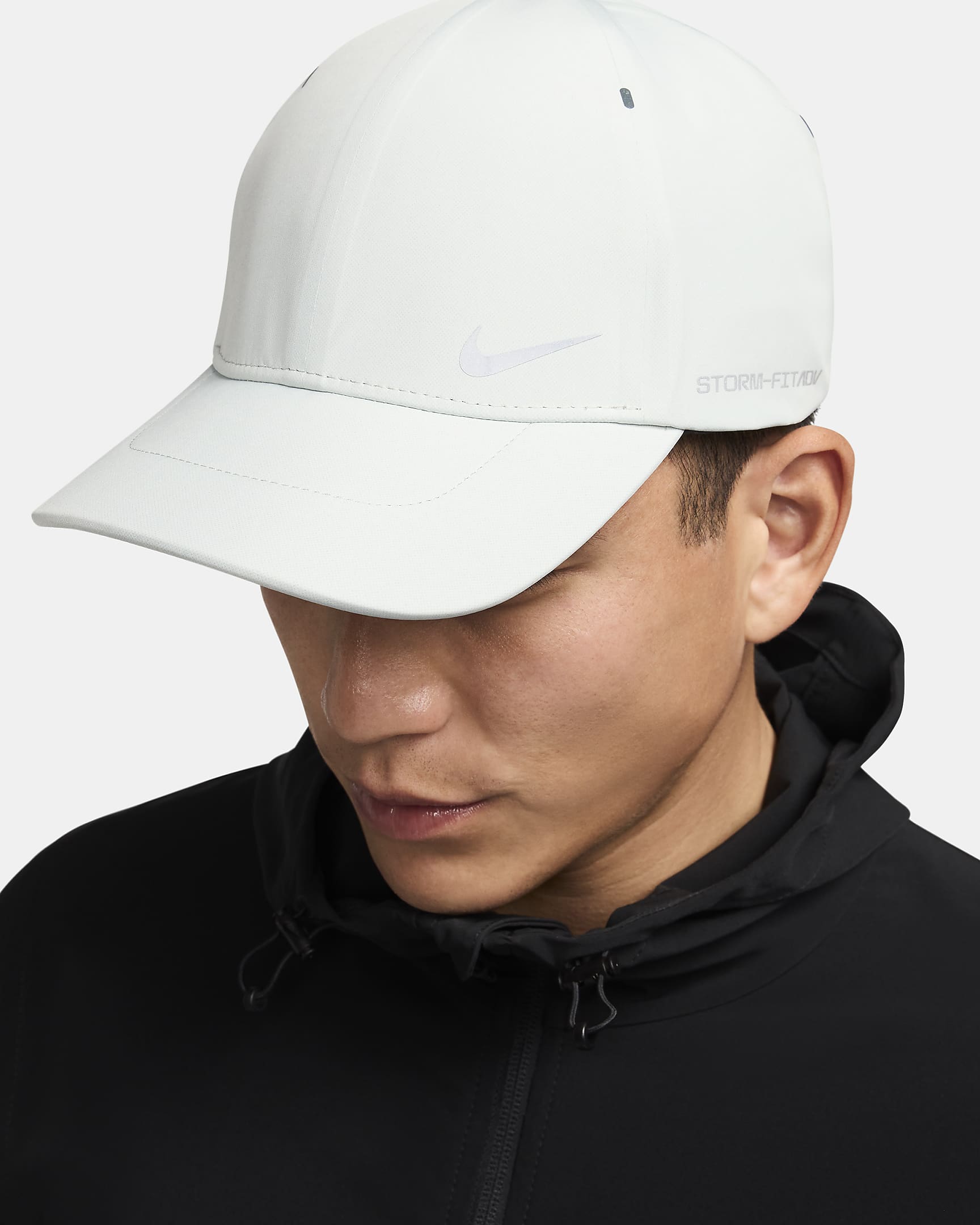 Nike Storm-FIT ADV Club Structured AeroBill Cap - Light Silver