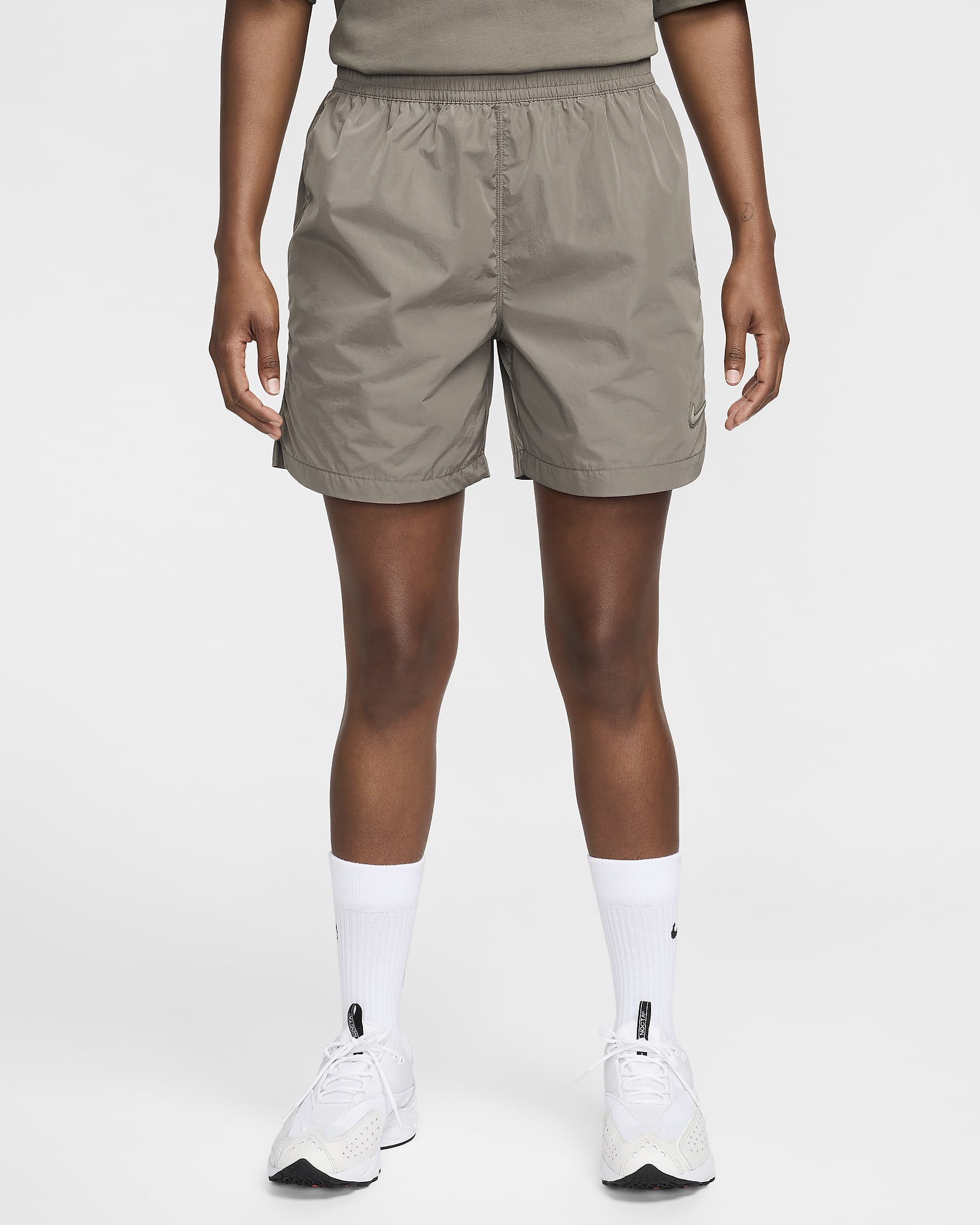 NOCTA Cardinal Nylon Shorts - Olive Grey/Moon Fossil/Moon Fossil