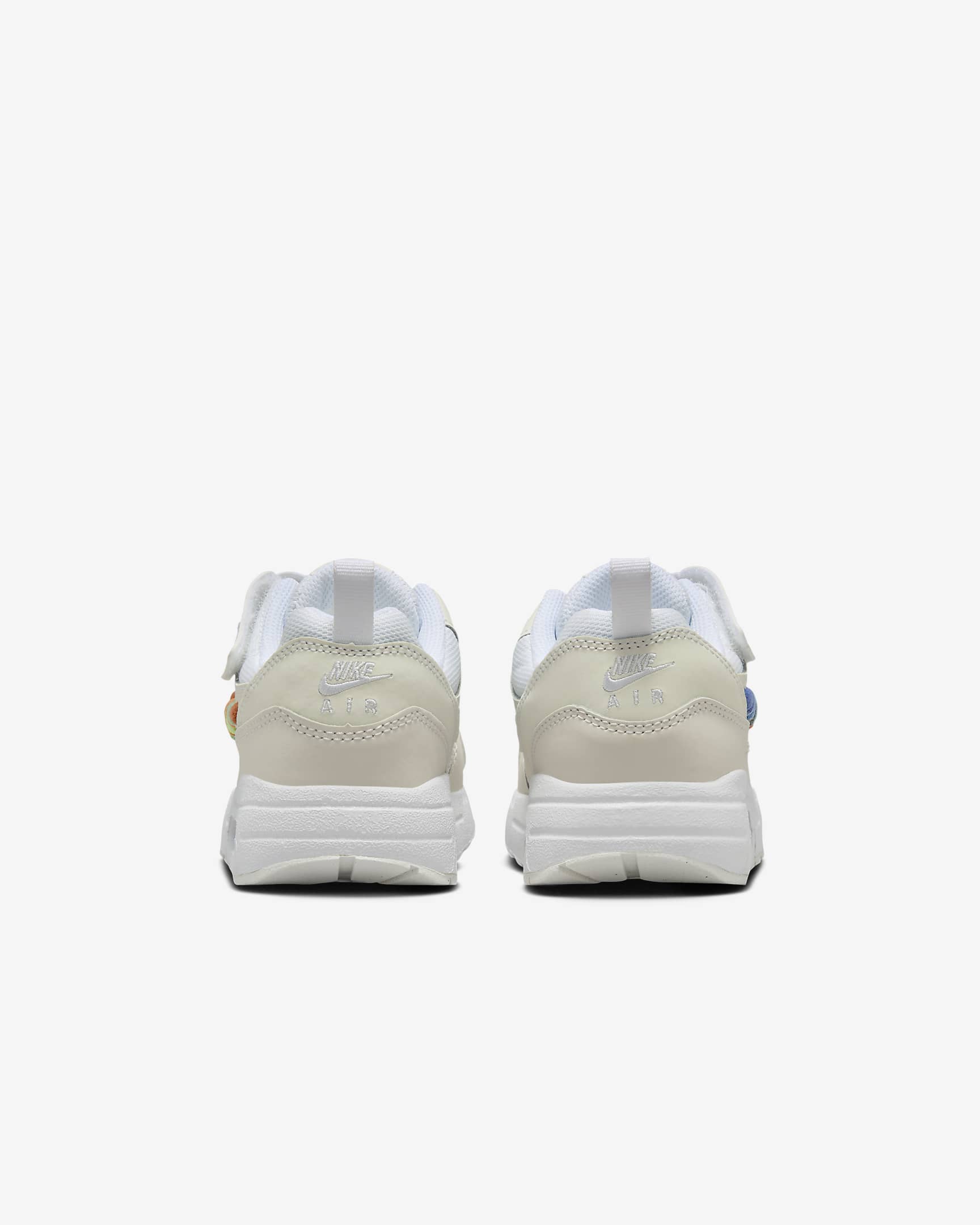 Chaussure Nike Air Max 1 SE EasyOn pour enfant - Blanc/Summit White/Terra Blush/Multicolore