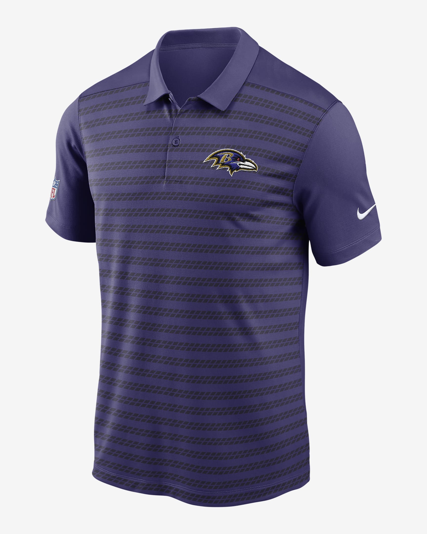 Baltimore Ravens Sideline Victory Men's Nike Dri-FIT NFL Polo - Purple