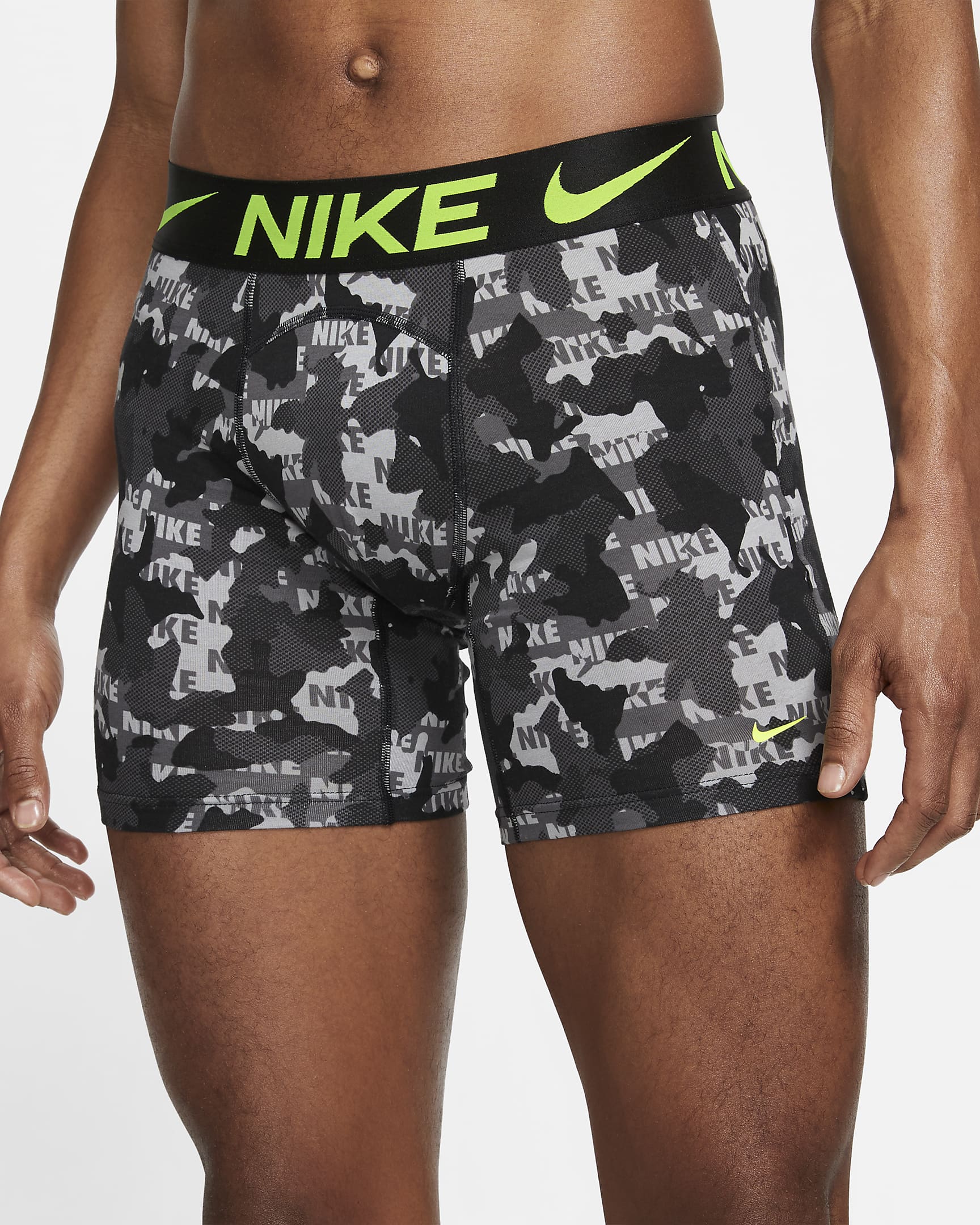 Nike Luxe Cotton Modal Men's Boxer Briefs - Black