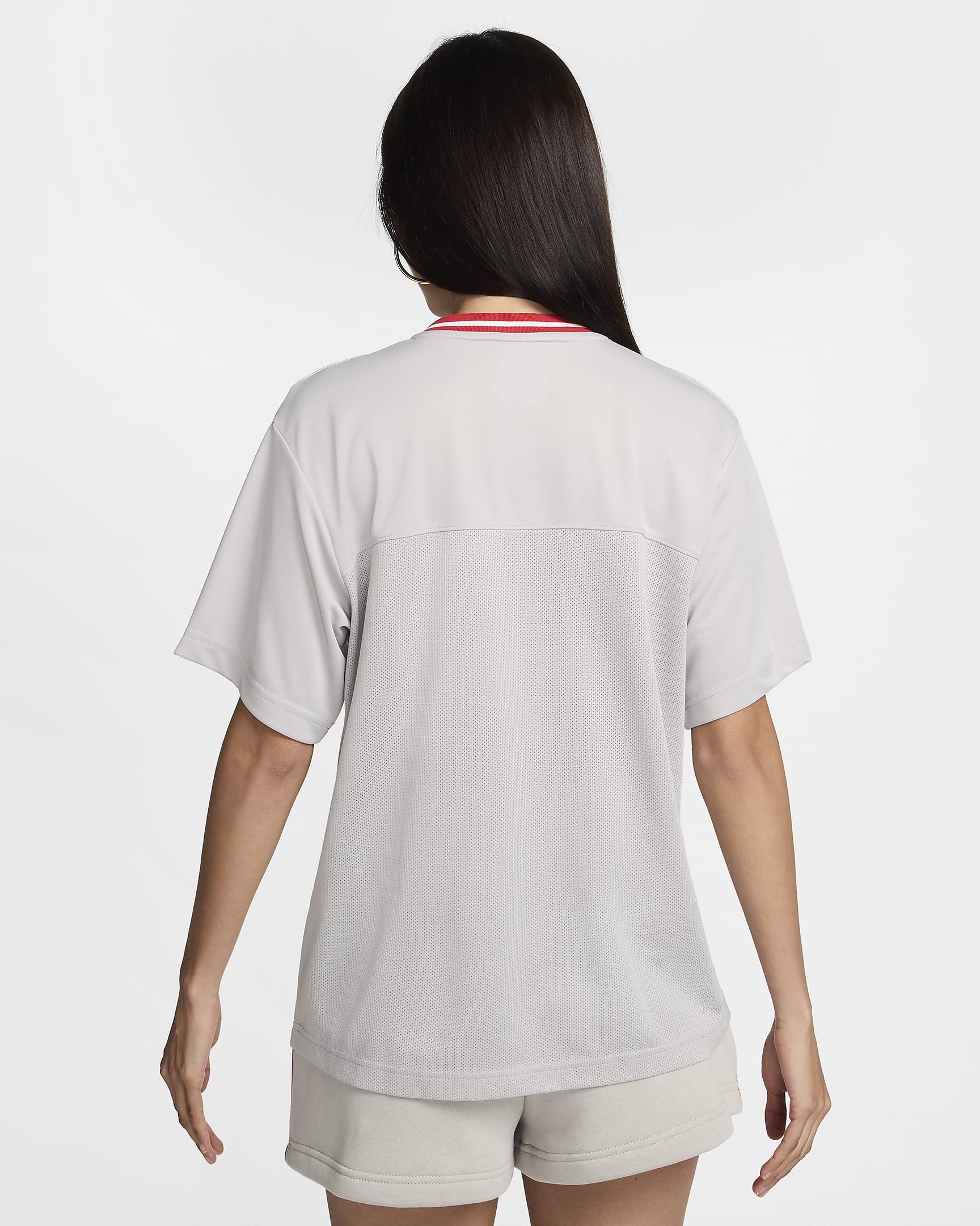 Nike Sportswear American-footballjersey voor dames - Light Iron Ore/Light Iron Ore