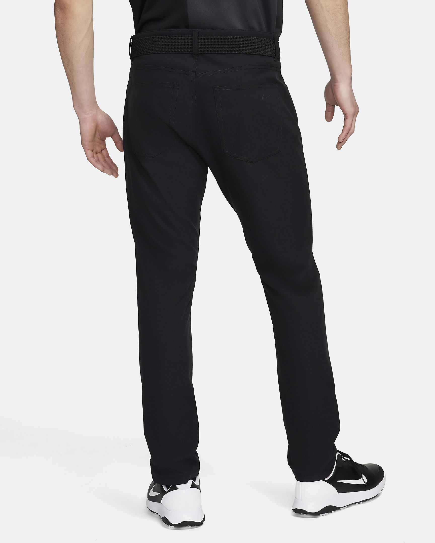 Nike Tour Men's 5-Pocket Slim Golf Trousers - Black/Black