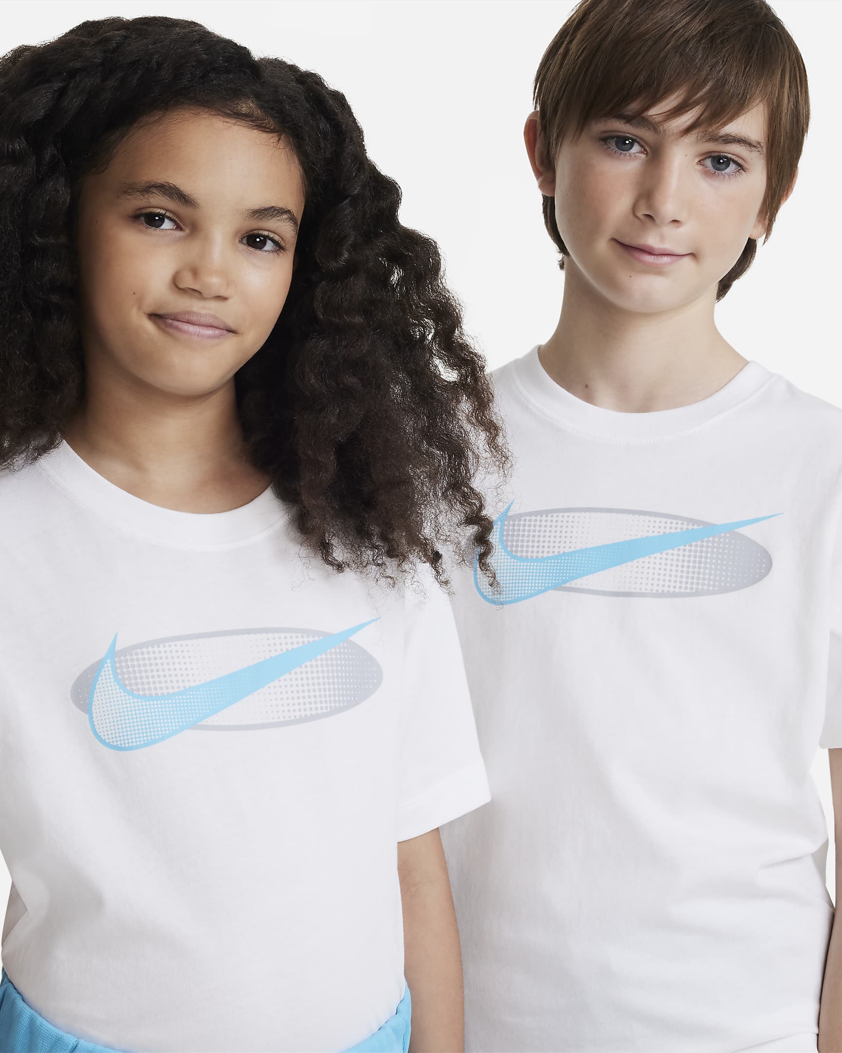 Nike Sportswear Older Kids' T-Shirt - White