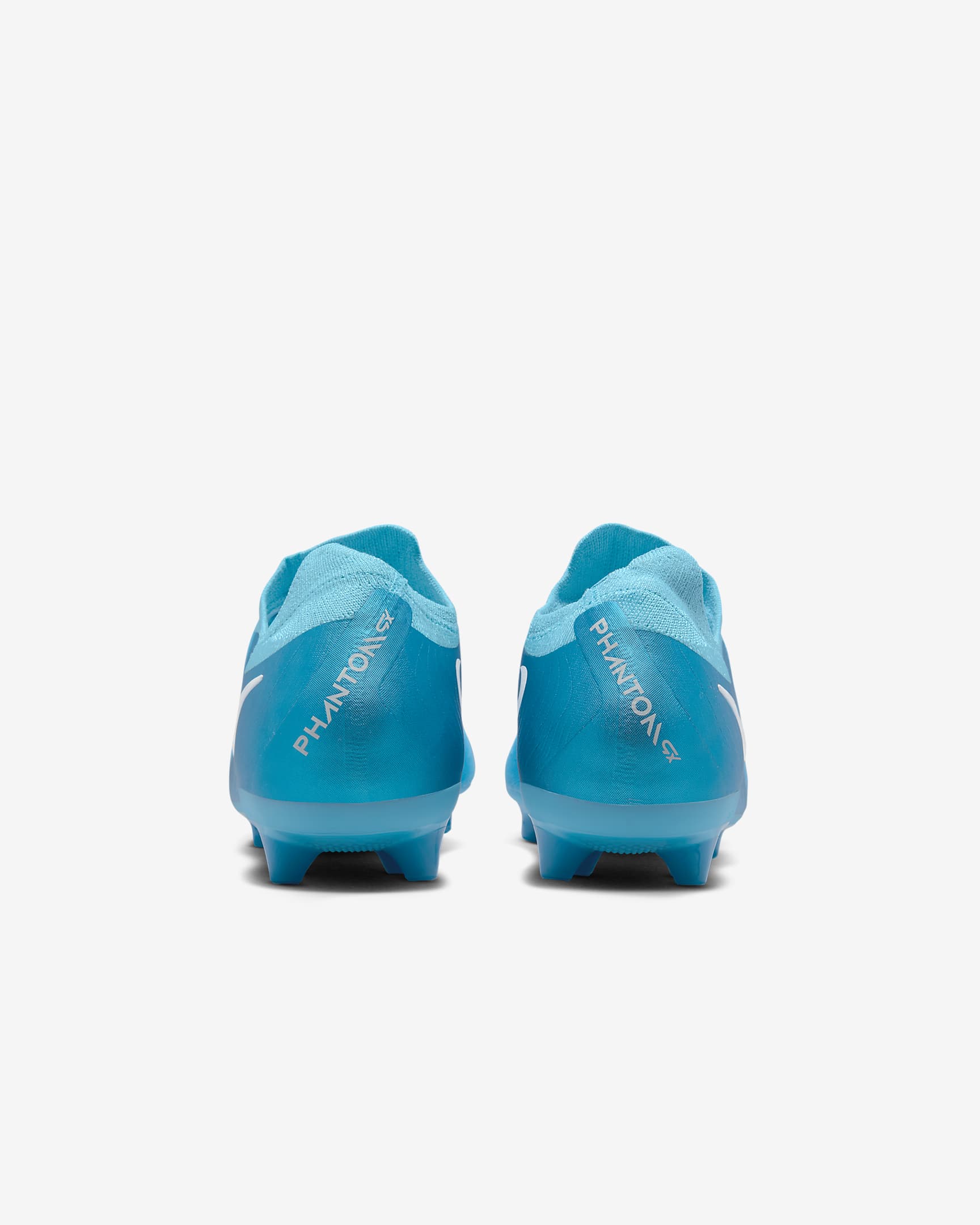 Nike Phantom GX 2 Pro low-top voetbalschoenen (kunstgras) - Blue Fury/Wit