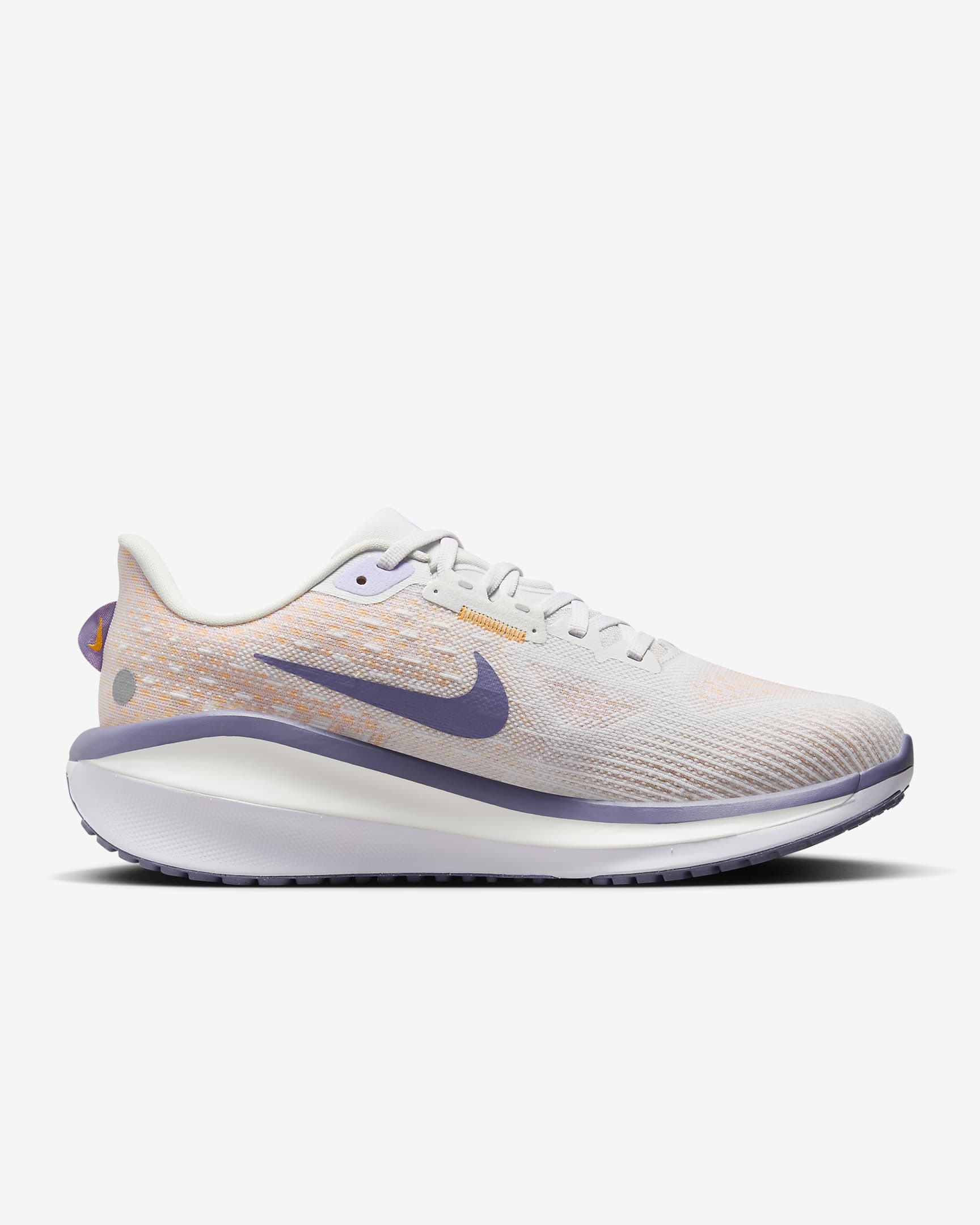 Tenis de correr en pavimento para mujer Nike Vomero 17 - Polvo fotón/Flor de lila/Blanco/Alba