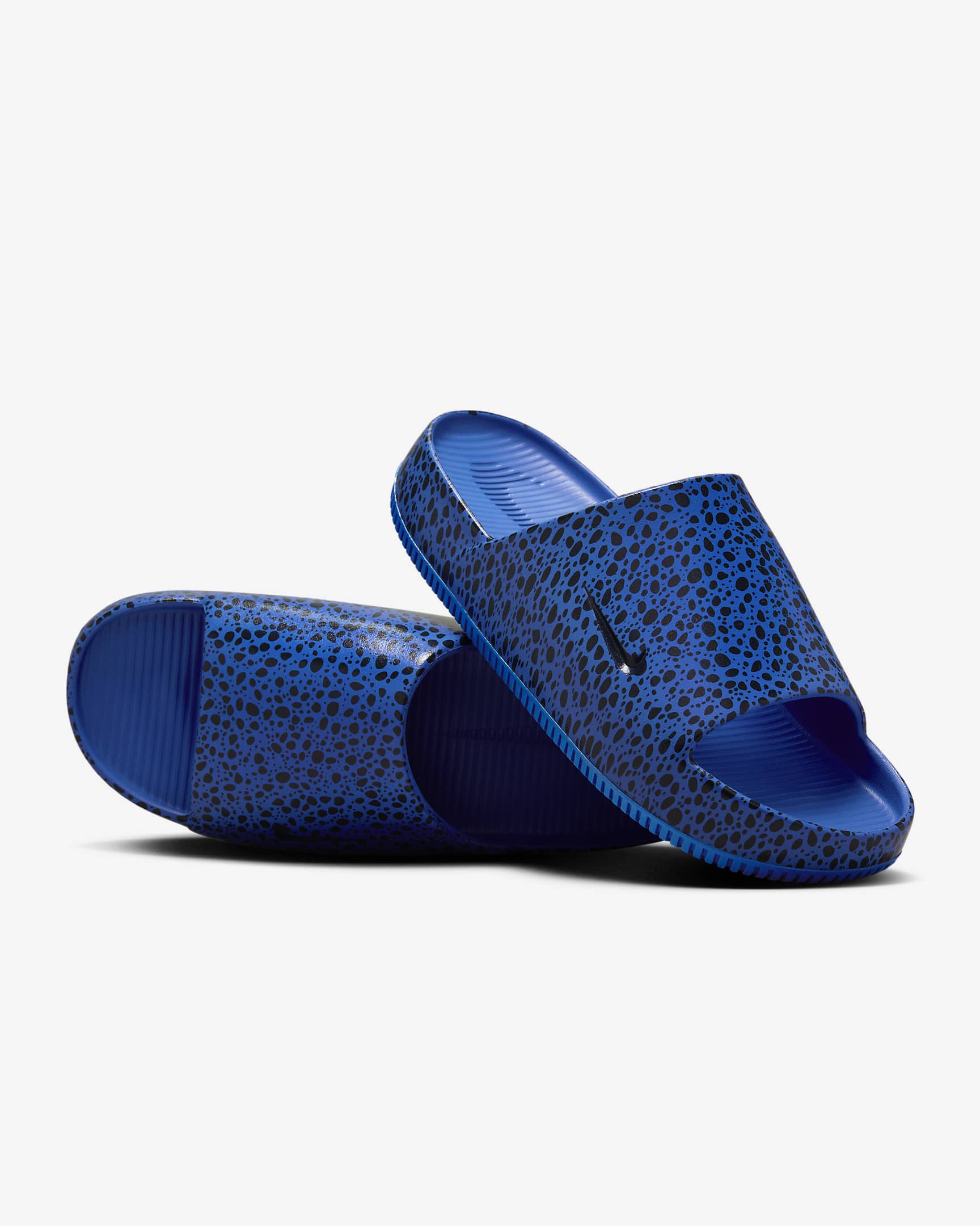 Nike Calm Electric Men's Slides - Racer Blue/Racer Blue/Dark Obsidian