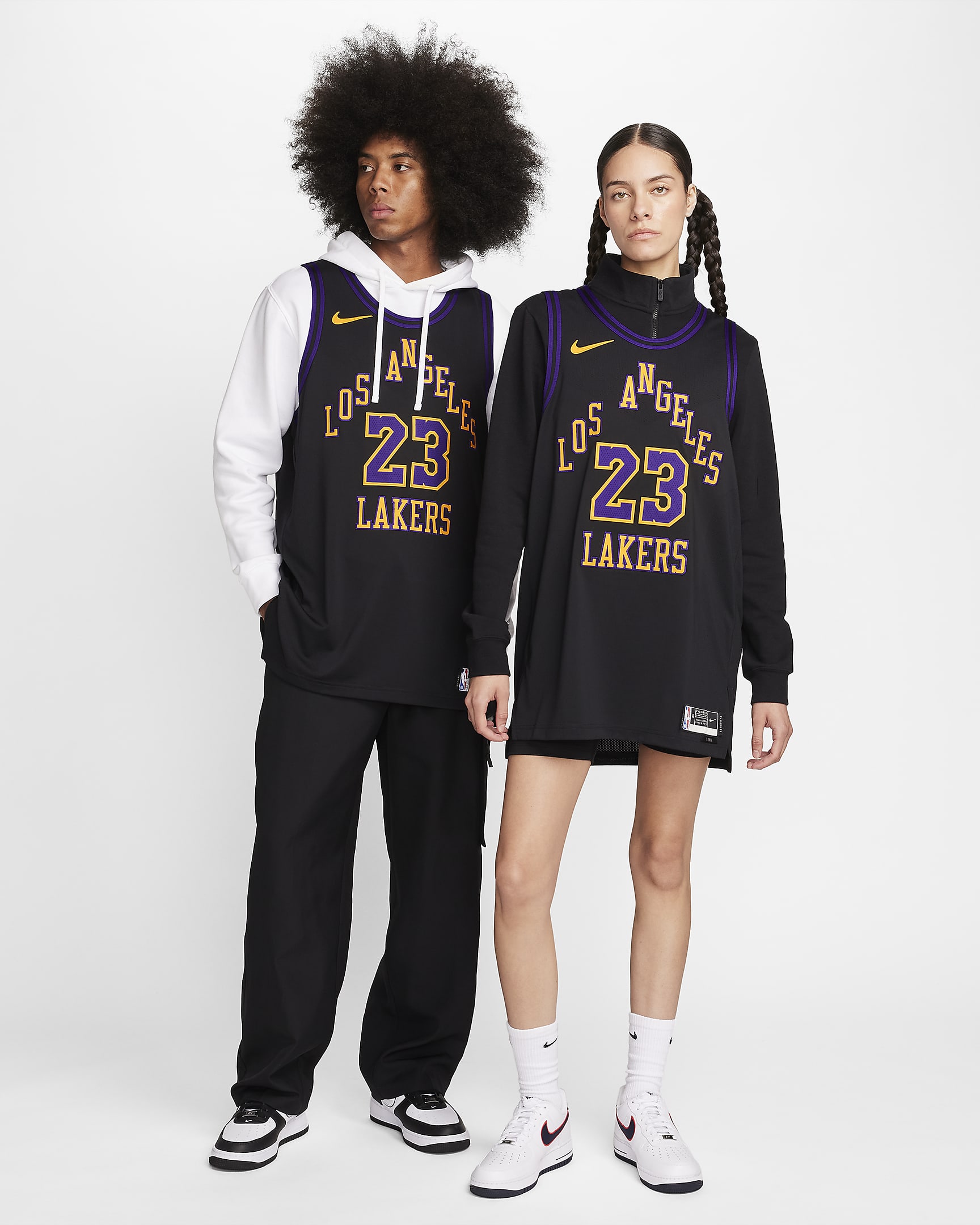 Lebron James Los Angeles Lakers 2023/24 City Edition Men's Nike Dri-FIT ...