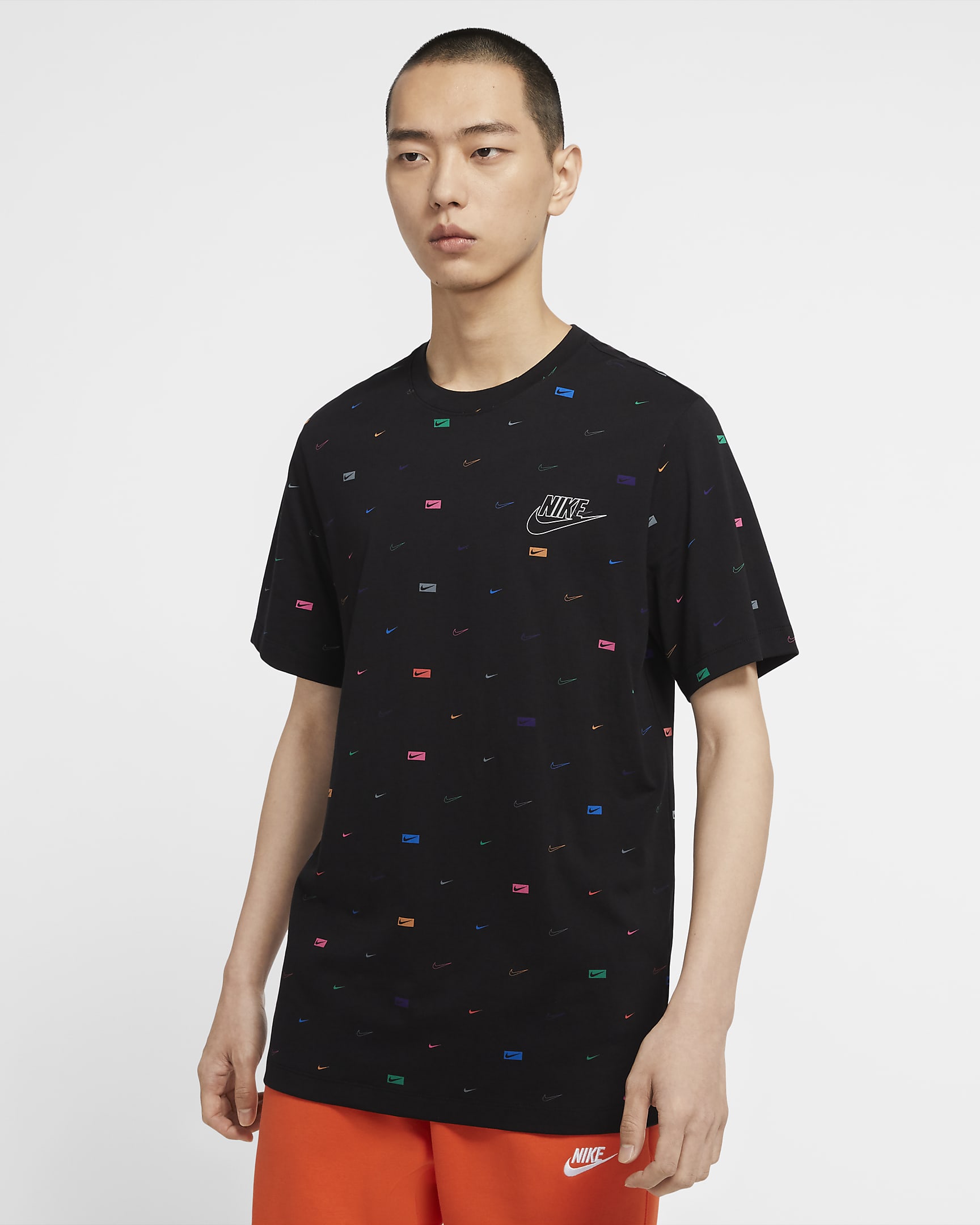 Nike Sportswear Men's Printed T-Shirt - Black