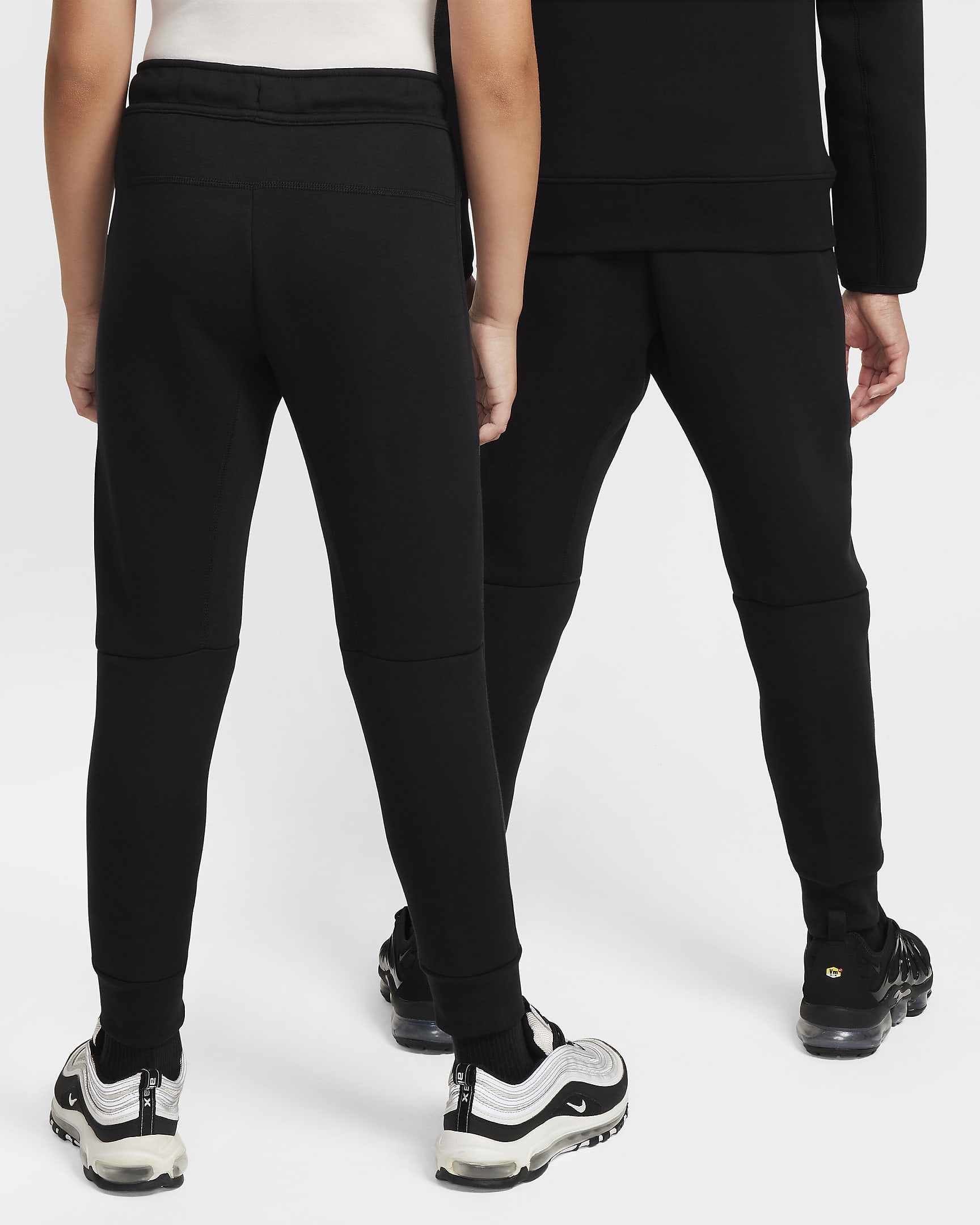 Nike Sportswear Tech Fleece reflecterende joggingbroek voor kids - Zwart