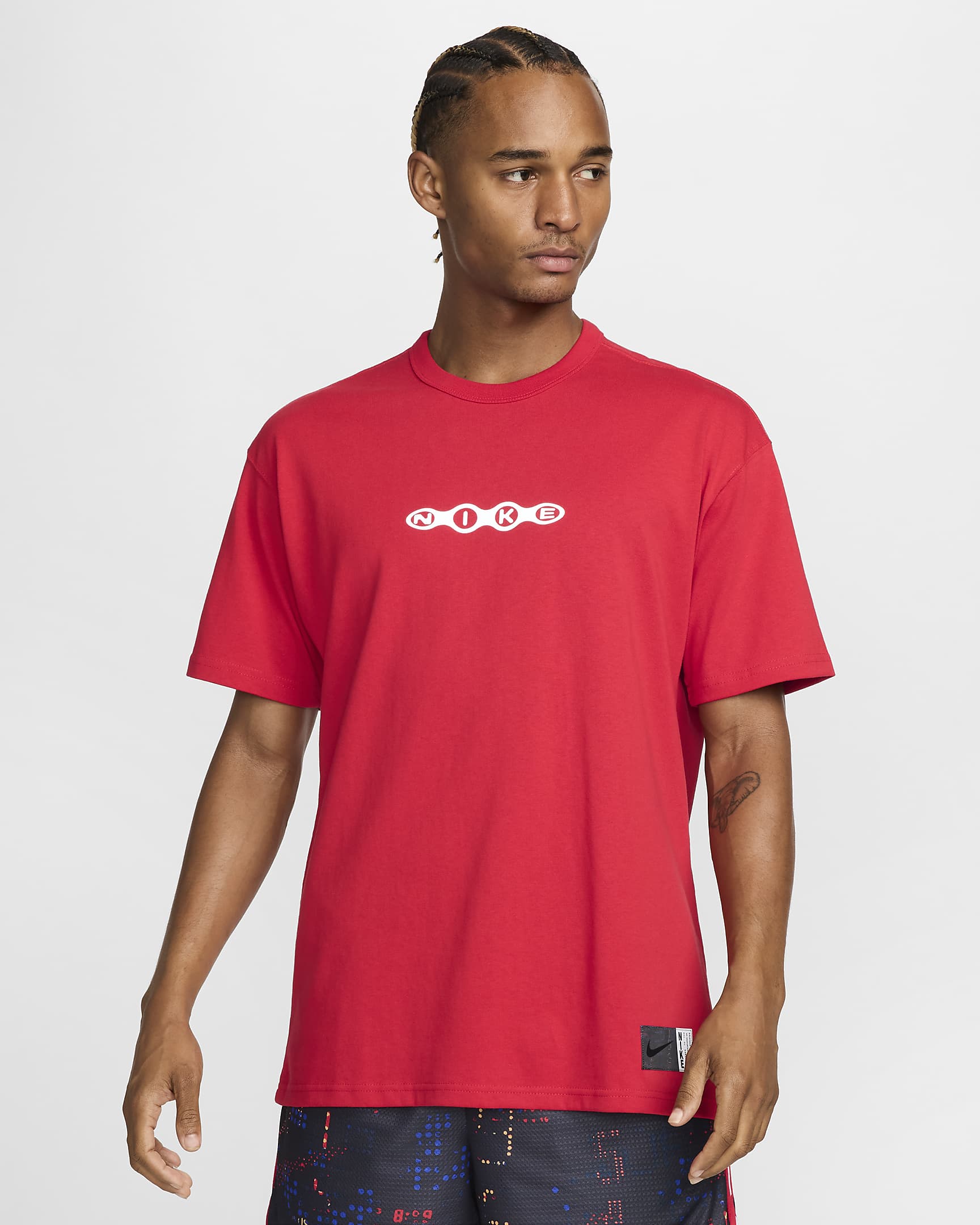 Nike Max90 basket-T-skjorte til herre - University Red