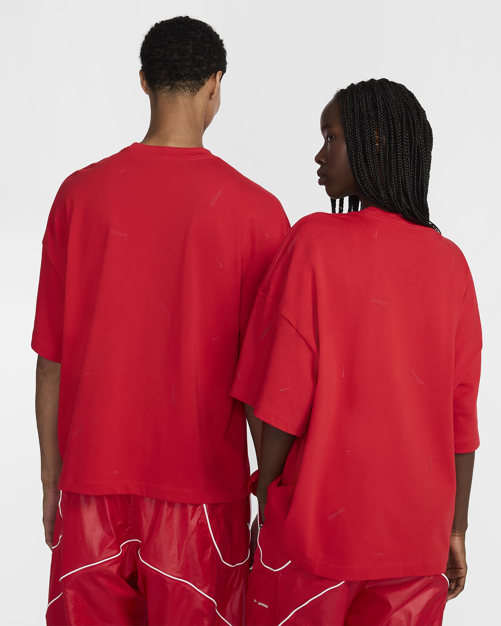 Nike x Jacquemus 短袖 T 恤 - University Red