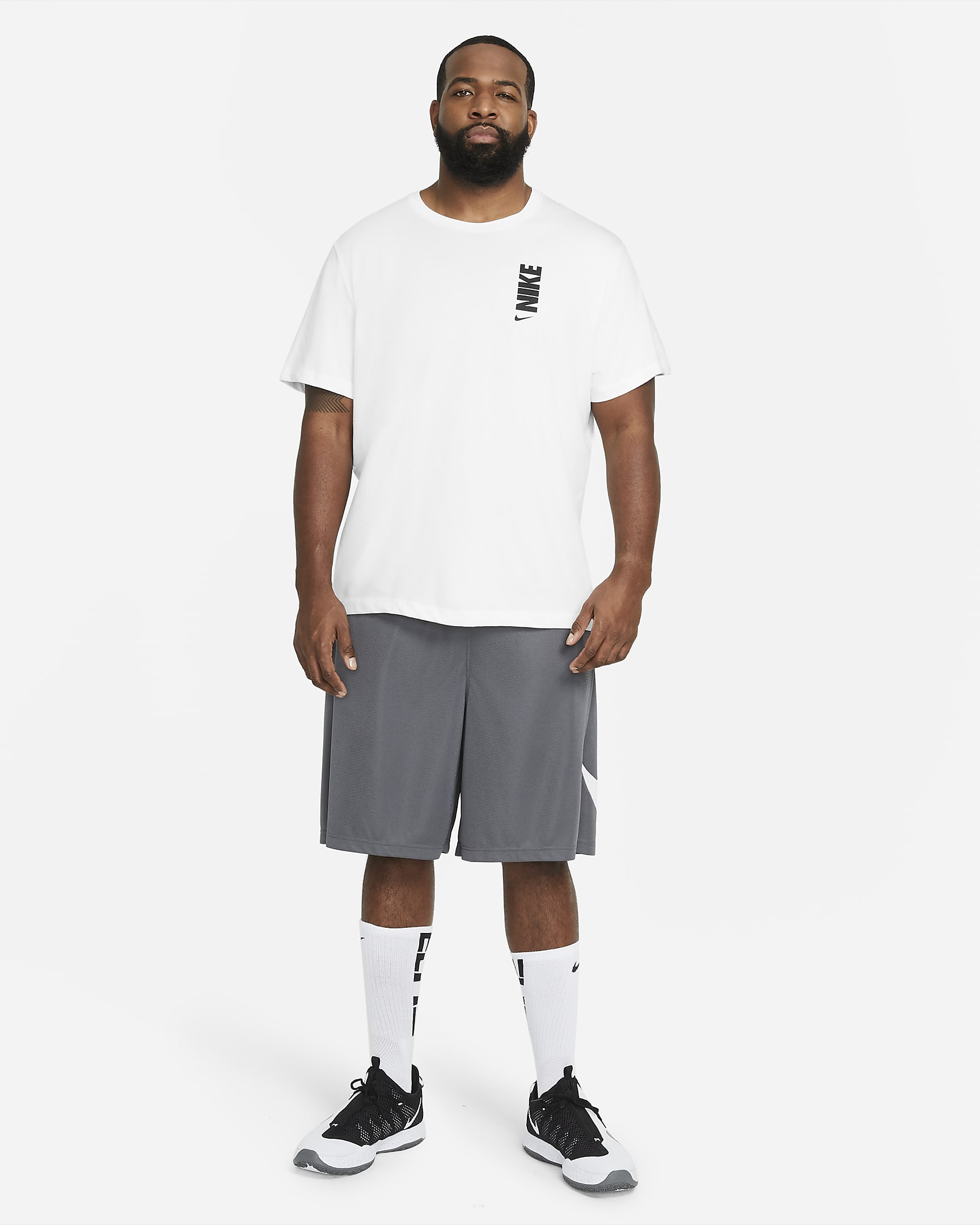 Nike Dri-FIT "Extra Bold" Men's Basketball T-Shirt - White