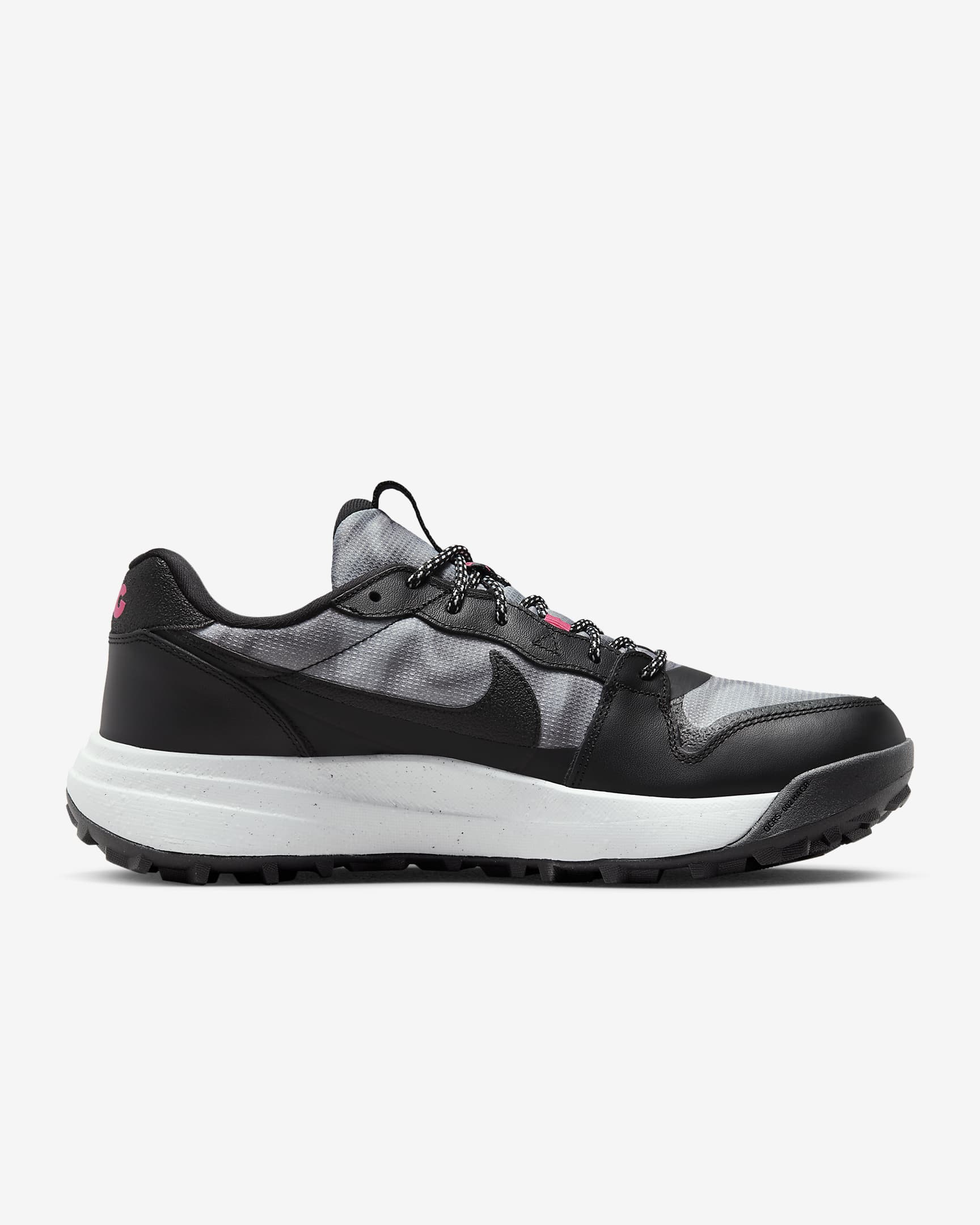 Tenis para hombre Nike ACG Lowcate SE - Negro/Hiperrosa/Gris lobo/Negro