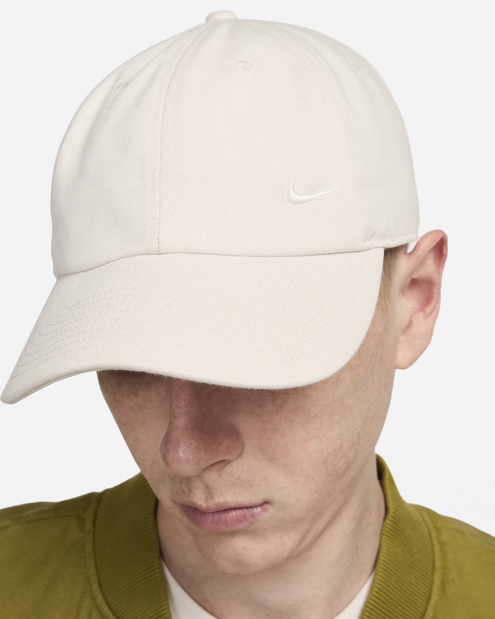 Nike Club Unstructured Cap - Light Orewood Brown/Sail