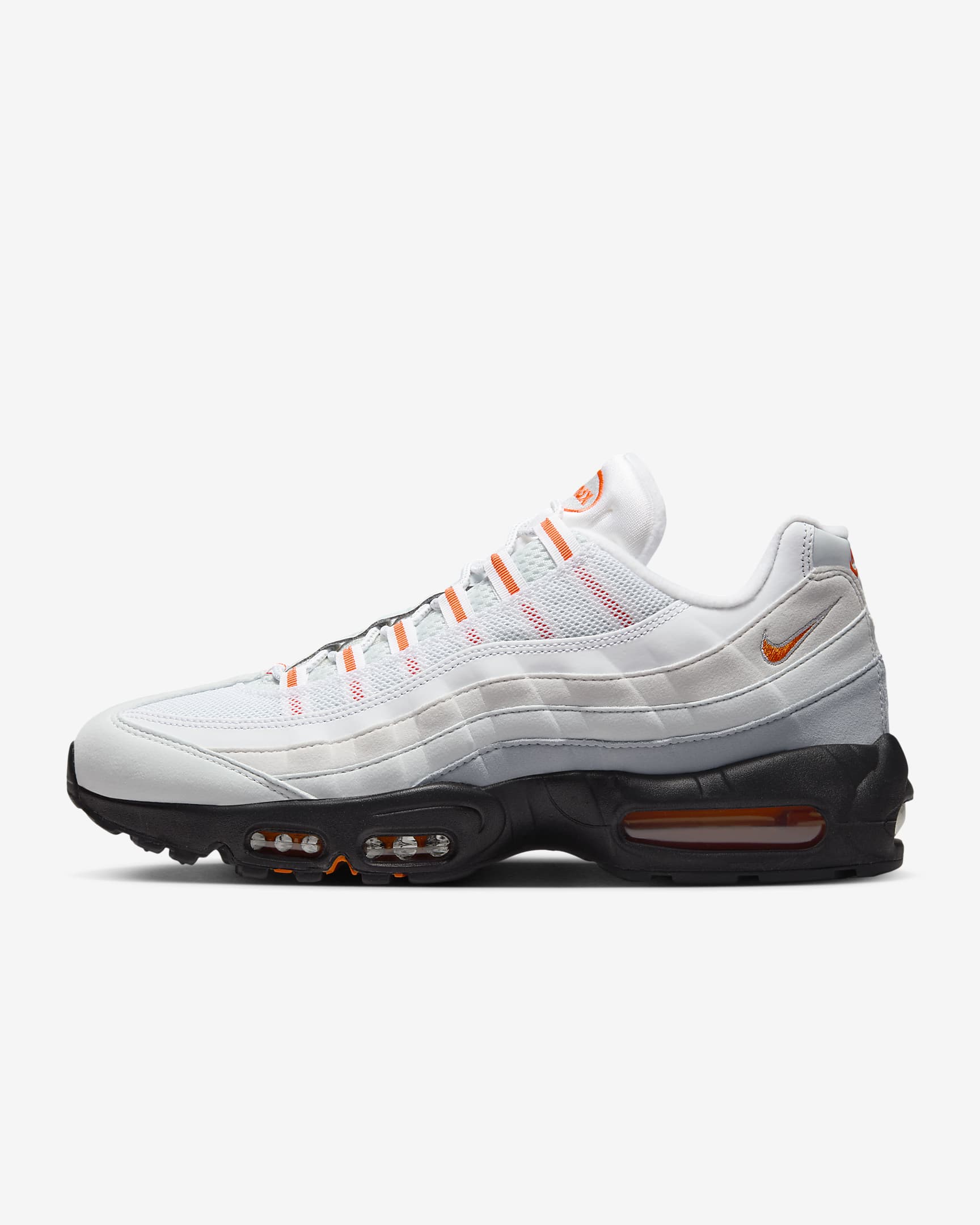 Παπούτσι Nike Air Max 95 - Wolf Grey/Pure Platinum/Photon Dust/Safety Orange