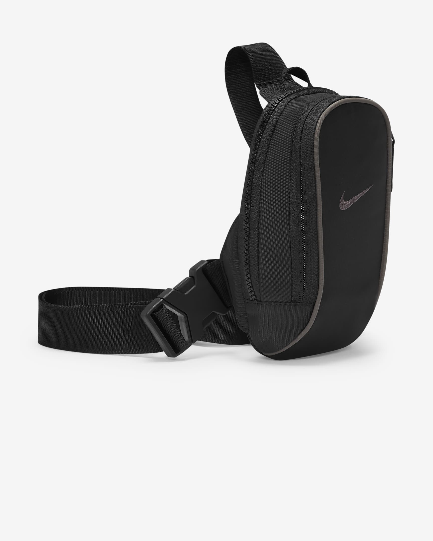 Torba przez ramię Nike Sportswear Essentials (1 l) - Czerń/Czerń/Ironstone