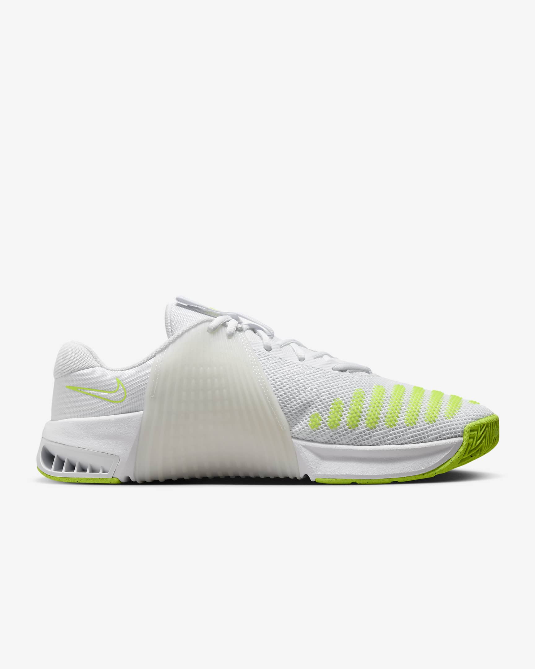 รองเท้าออกกำลังกายผู้ชาย Nike Metcon 9 - ขาว/ขาว/Volt