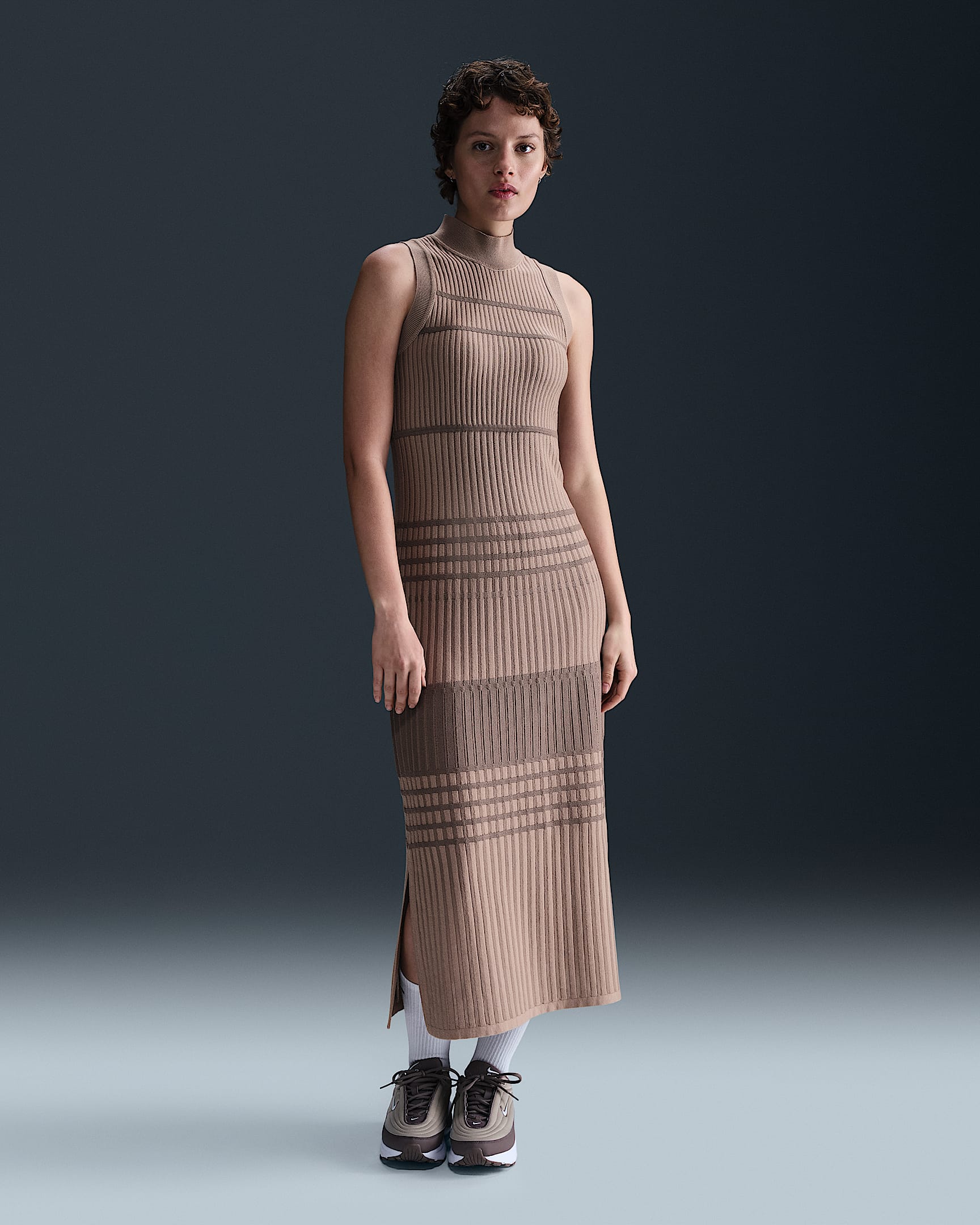 Nike Every Stitch Considered Women's Knit Dress - Sepia Stone