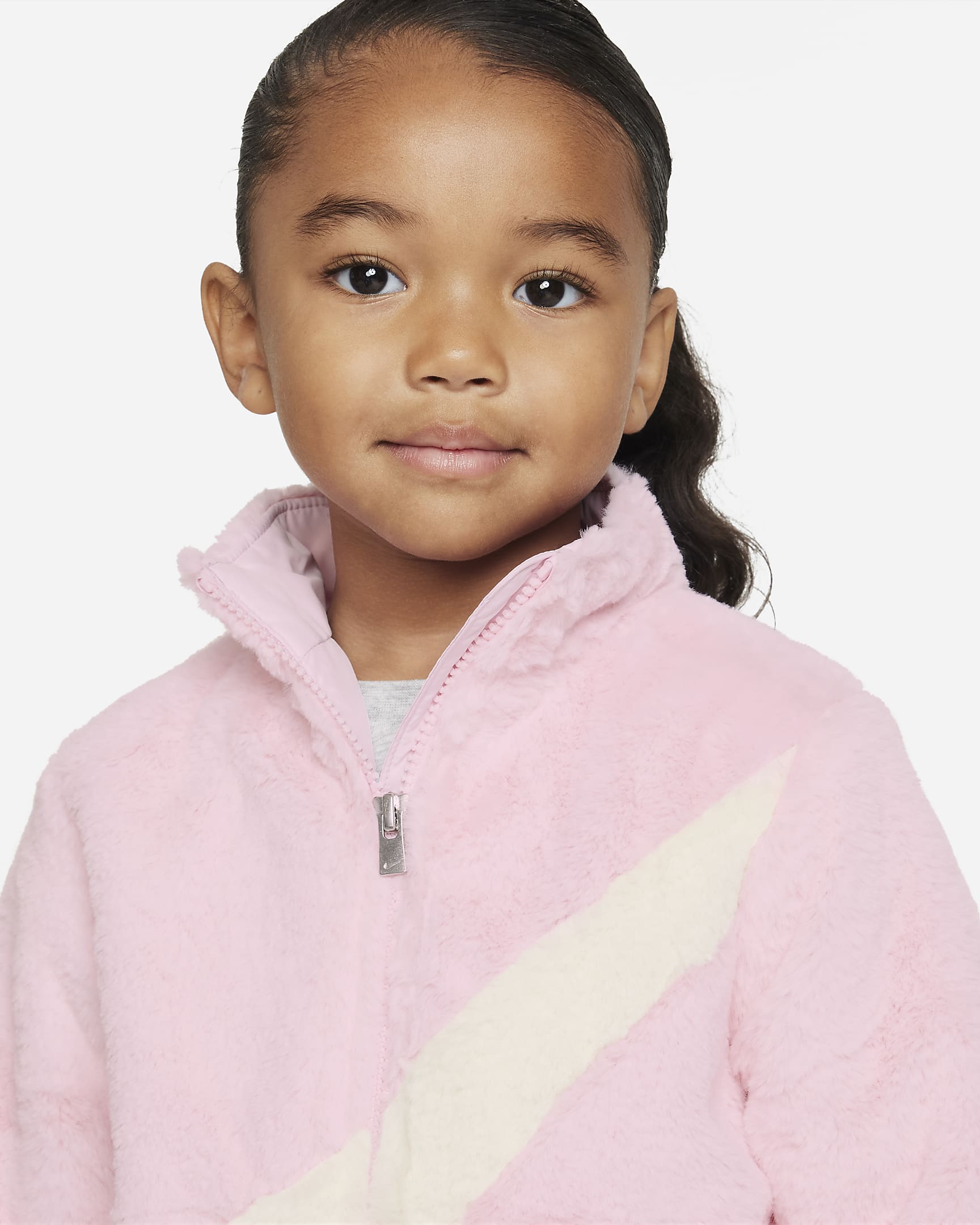 Breaise Baby Girls Winter Fleece Lined Puffer Coat Toddler Faux Fur