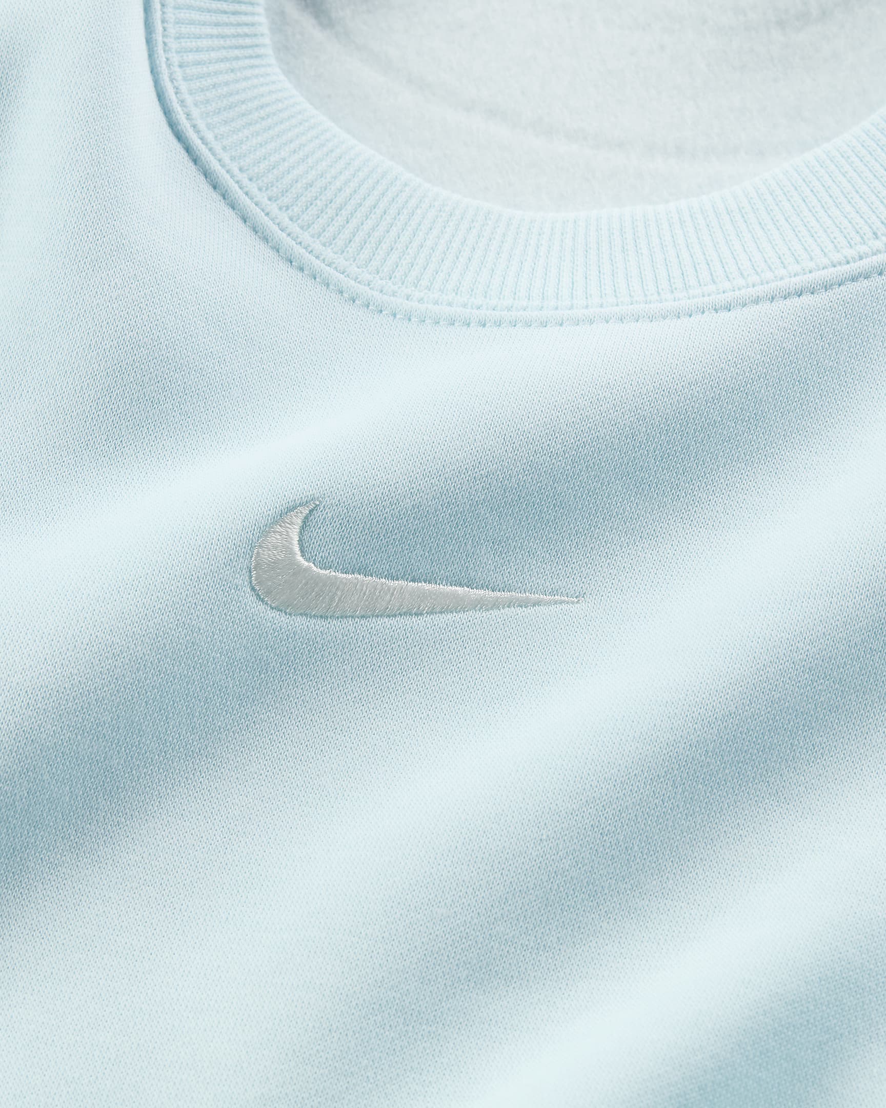 Nike Sportswear Phoenix Fleece Women's Crew-Neck Sweatshirt - Glacier Blue/Sail