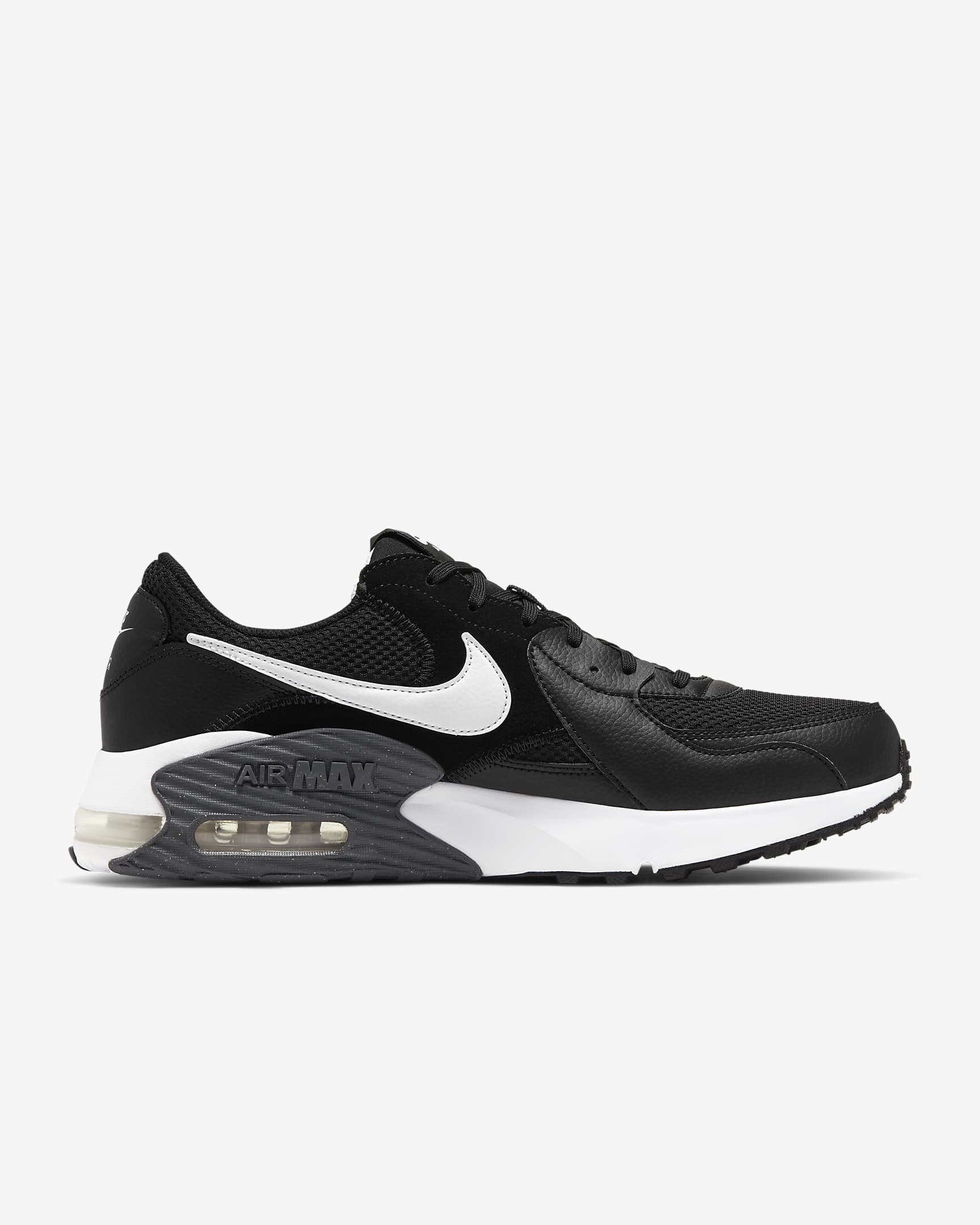 Nike Air Max Excee-sko til mænd - sort/Dark Grey/hvid