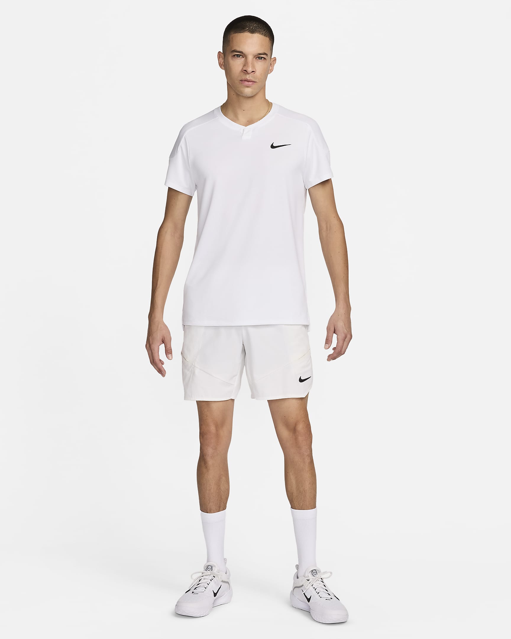 Playera de tenis Dri-FIT para hombre Nike Court Slam. Nike.com