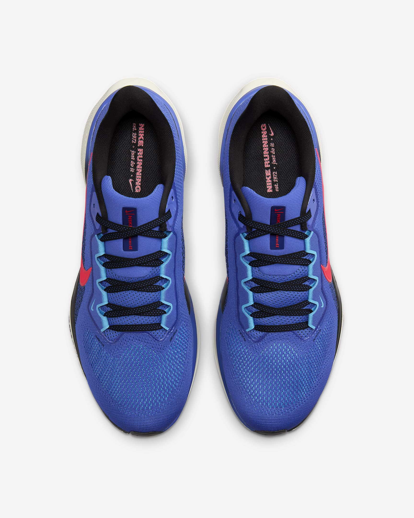 Nike Pegasus 41 løpesko for vei til herre - Astronomy Blue/Svart/Baltic Blue/Hot Punch