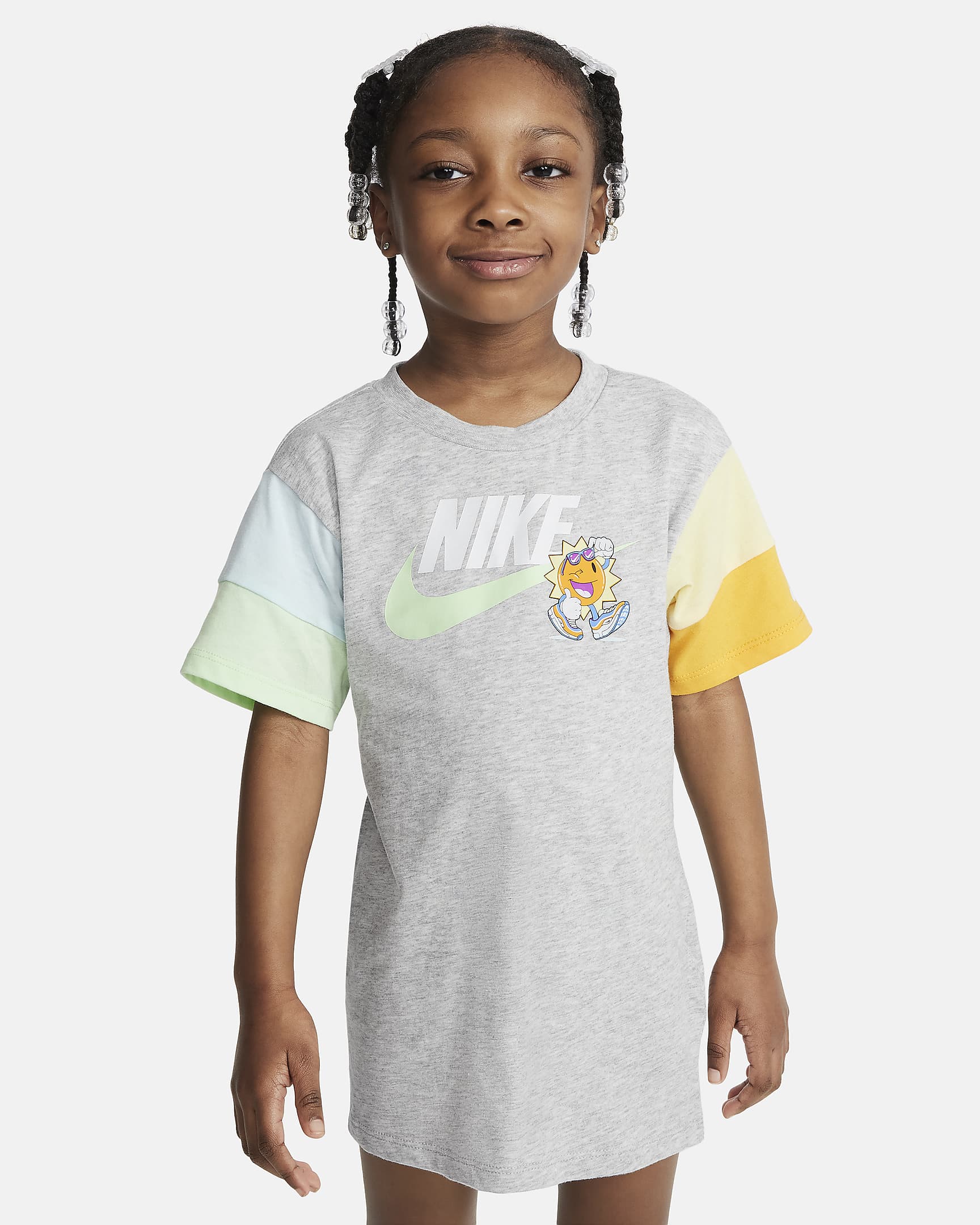 Nike KSA Vestido - Infantil - Light Smoke Grey