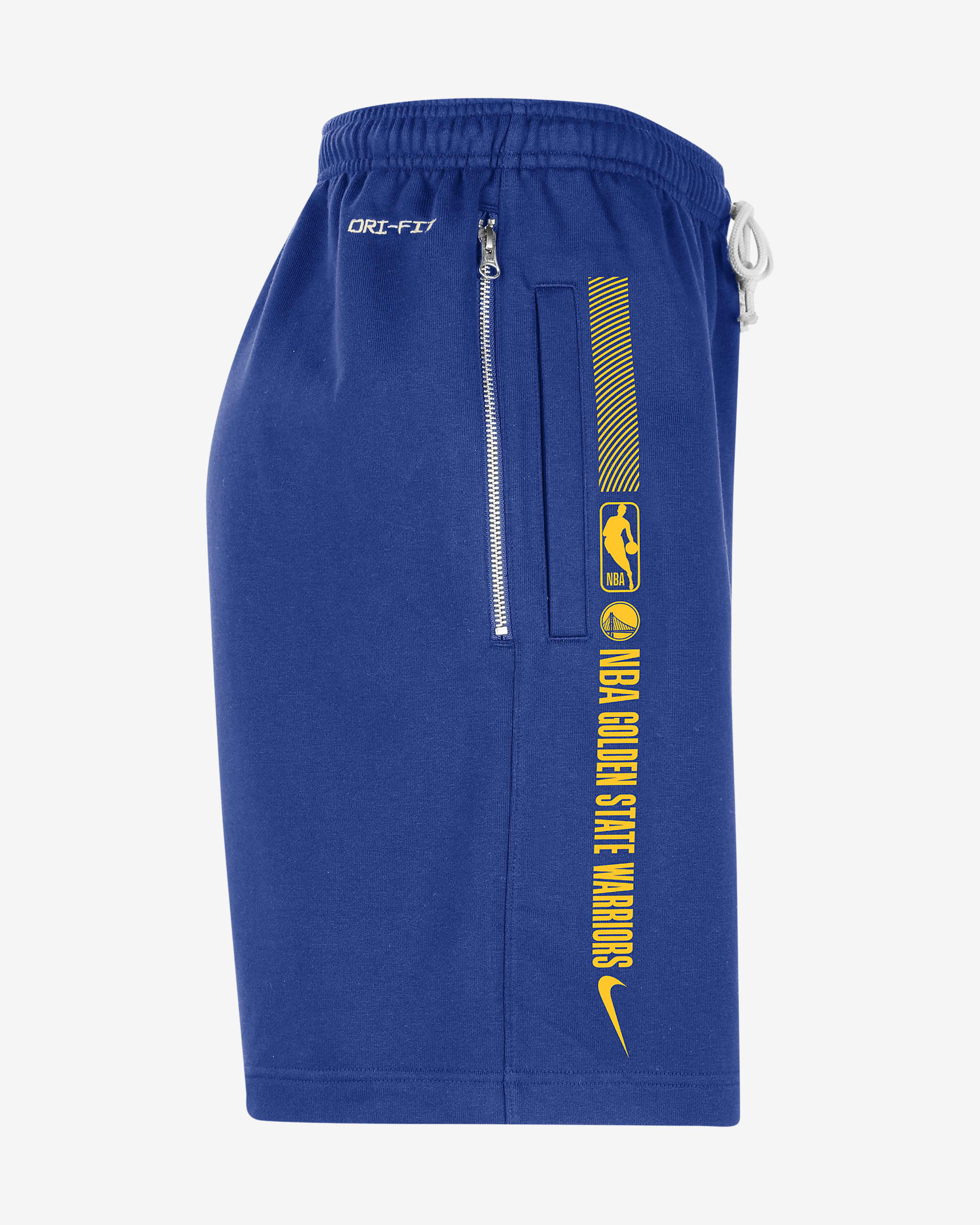 Golden State Warriors Standard Issue Courtside Men's Nike Dri-FIT NBA Shorts - Rush Blue