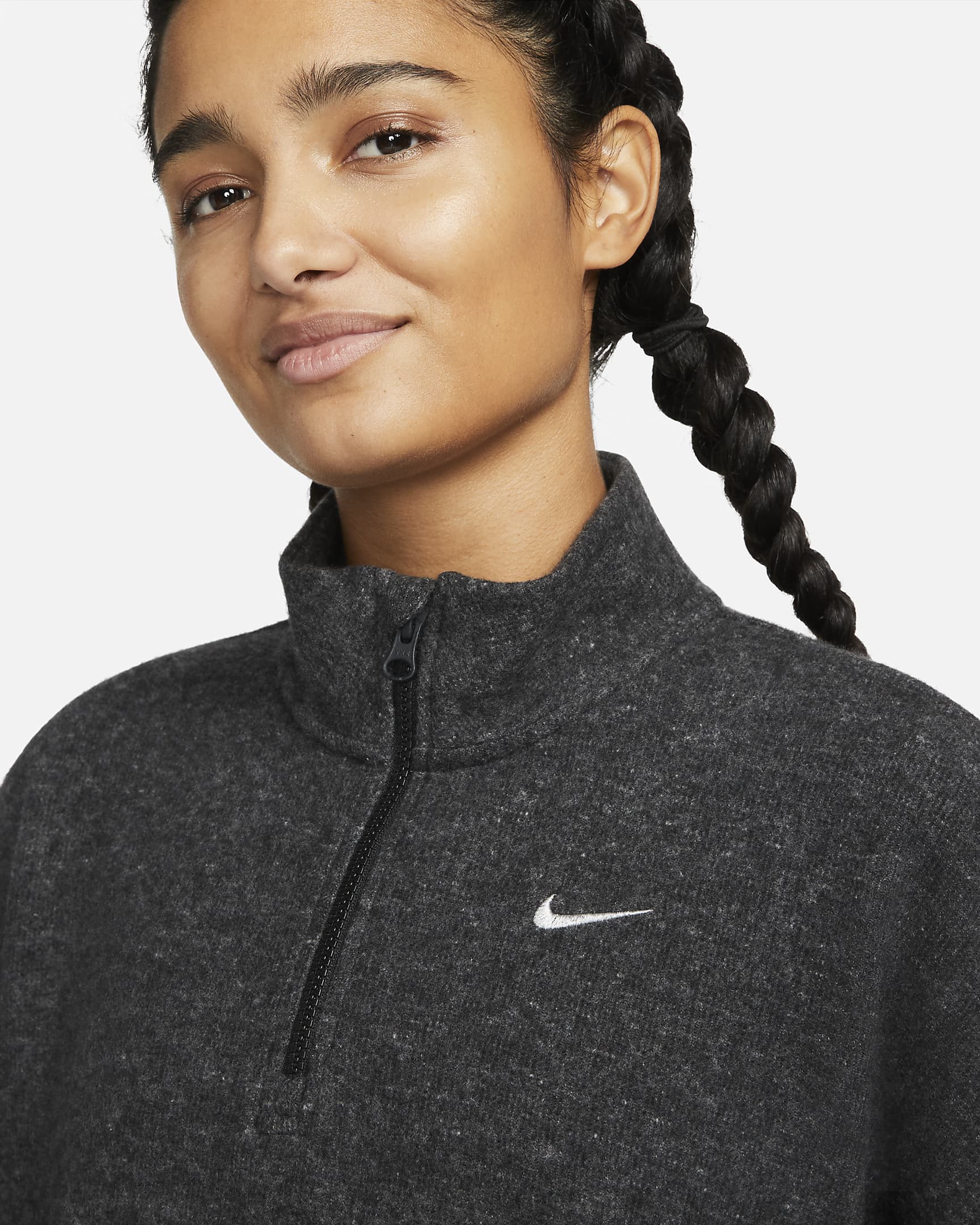 zip top nike