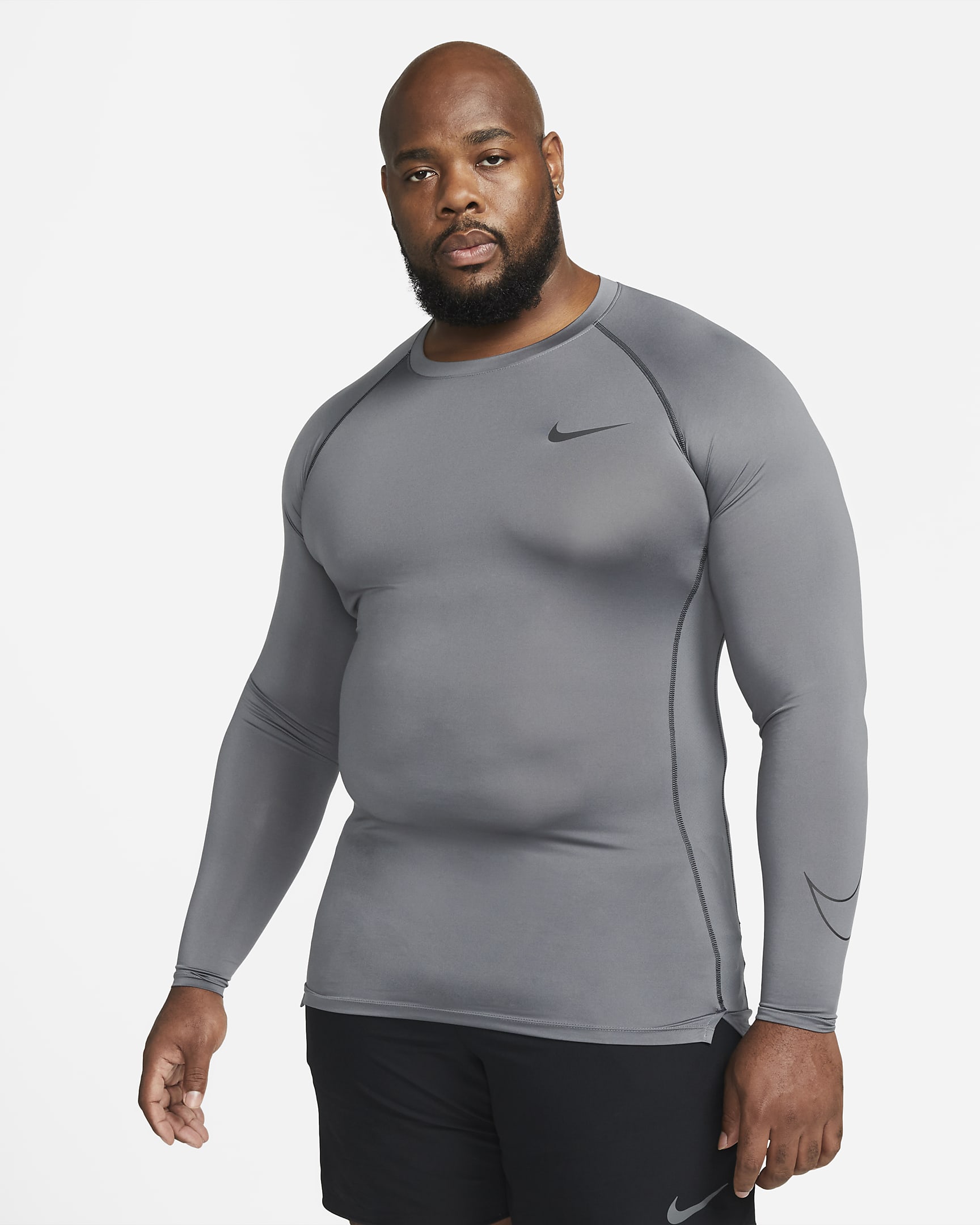 Nike Pro DriFIT Men's TightFit LongSleeve Top. Nike UK