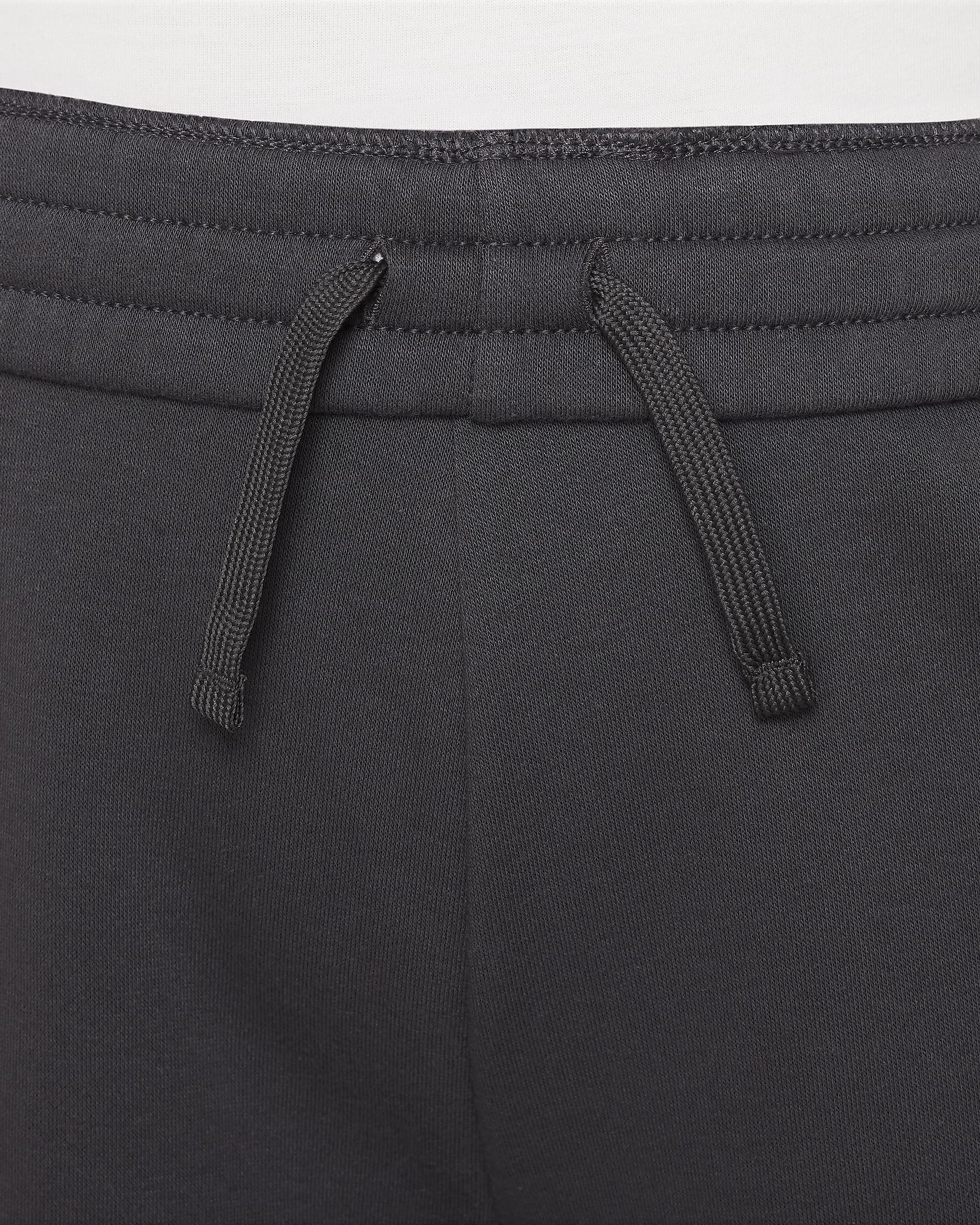 Nike Sportswear extragroße Fleece-Hose für ältere Kinder (Mädchen) - Anthracite/Weiß